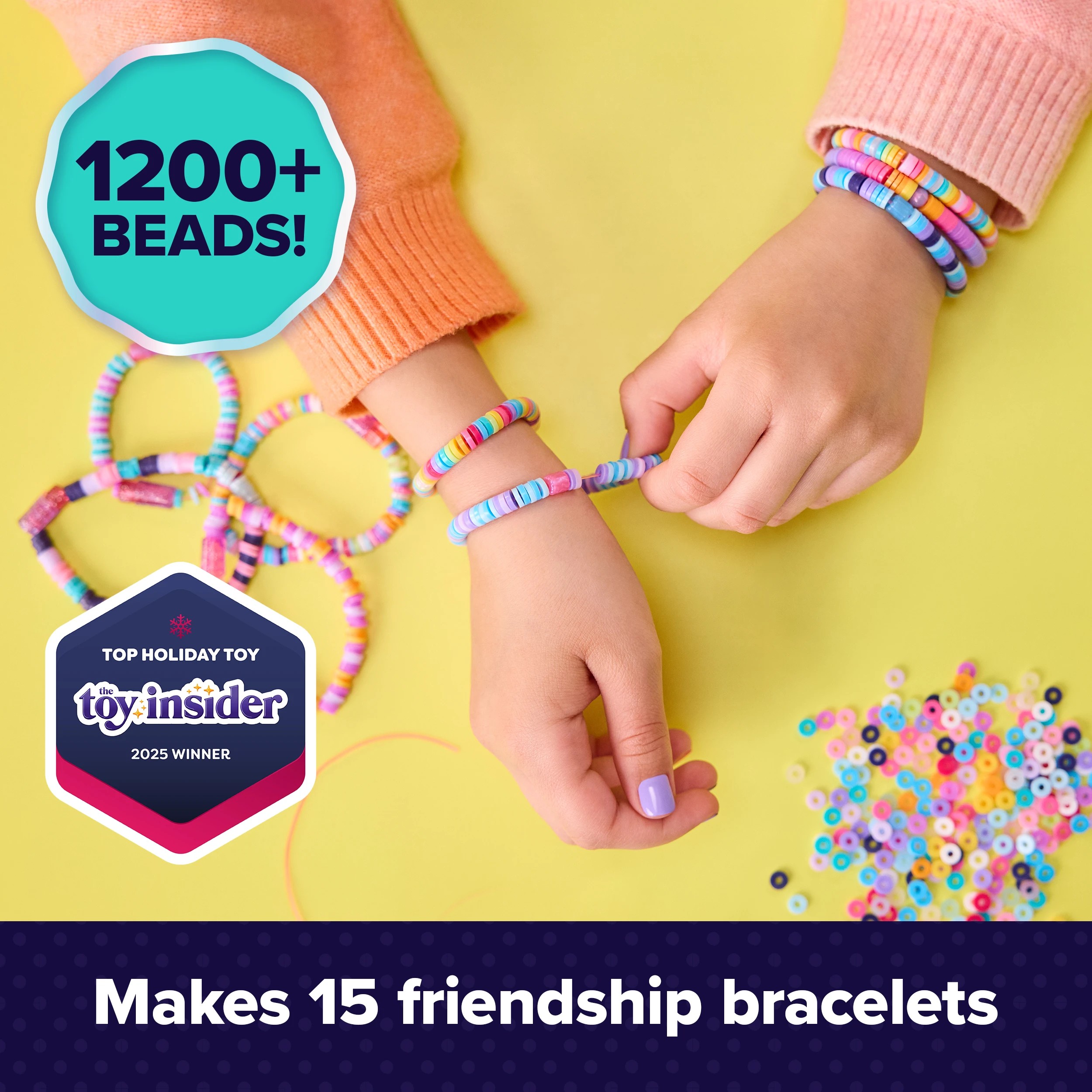 2 Cool Maker Stack'd Heishi Bracelet Studio - Multi, 2 of 7