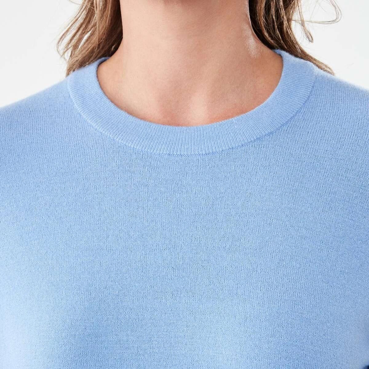 5 Crew Neck Lightweight Jumper Cornflower, 5 of 6