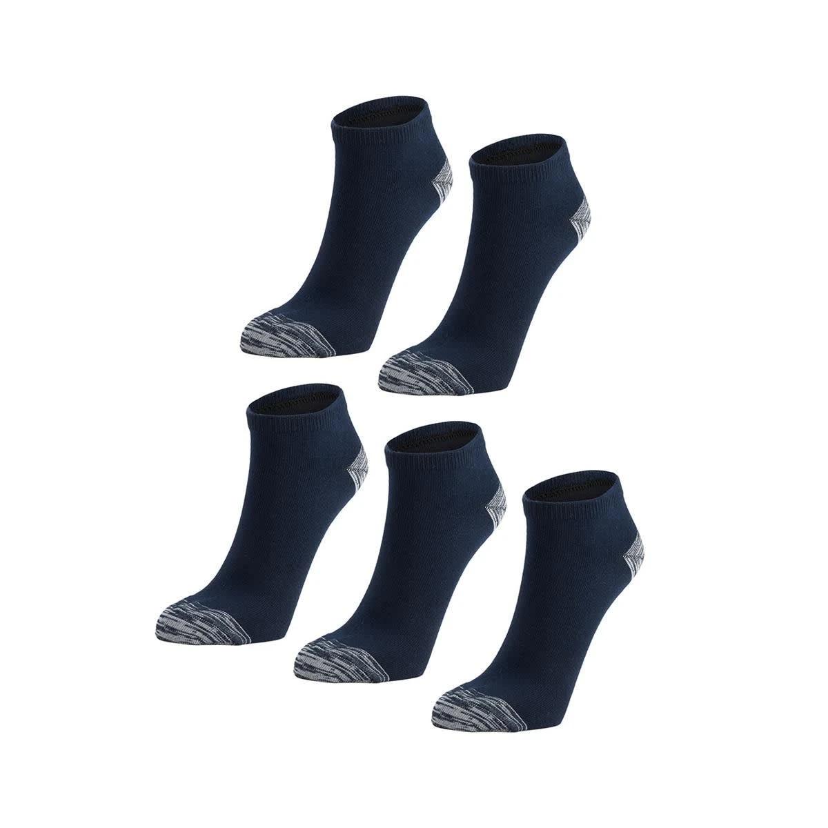 1 5 Pack Low Cut Socks Dress Navy, 1 of 3