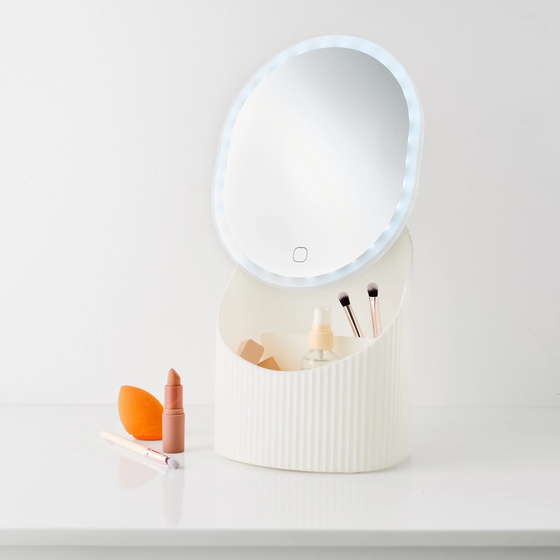 2 LED Mirror with Storage, 2 of 10