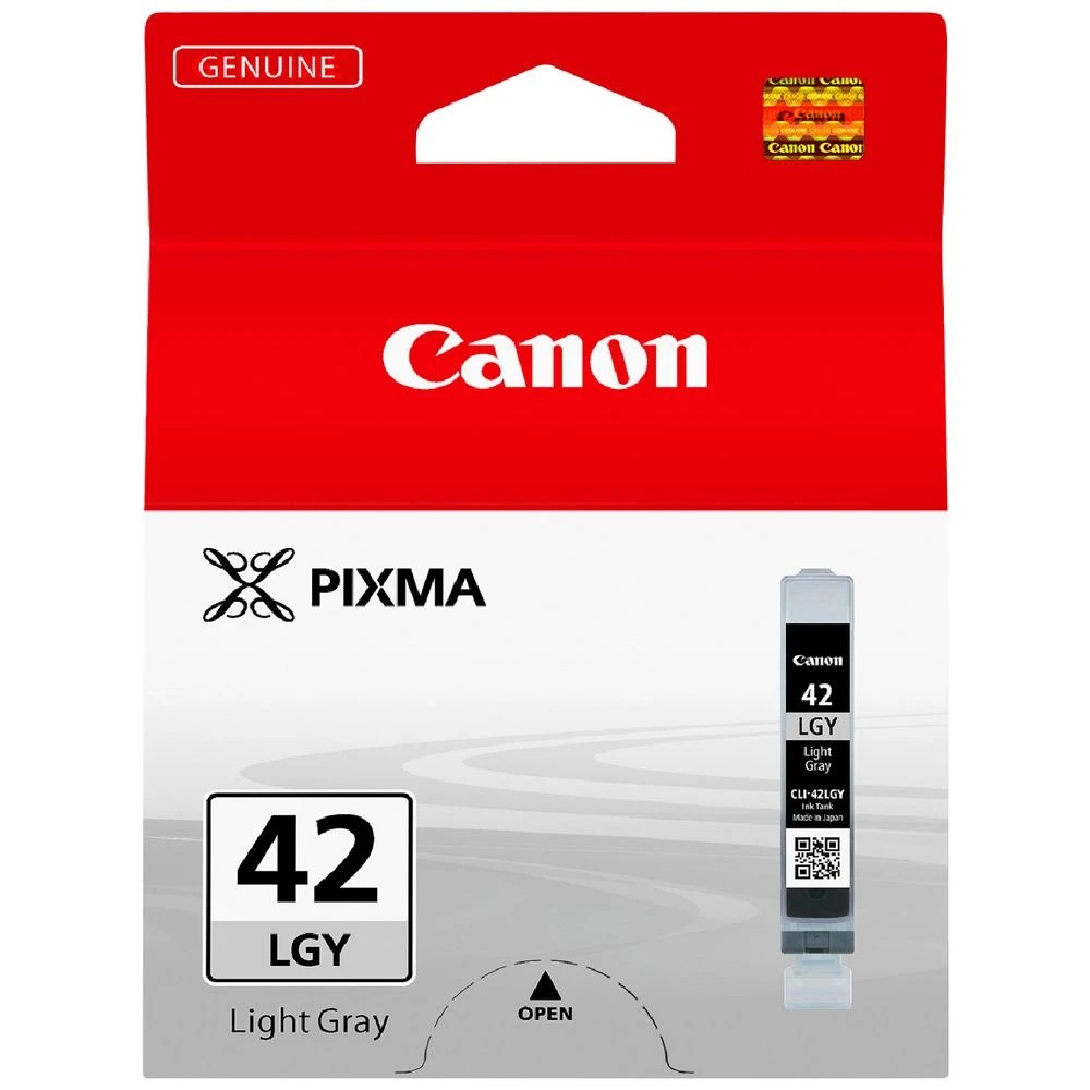 1 Canon CLI 42 Ink Cartridge Light Grey, 1 of 4