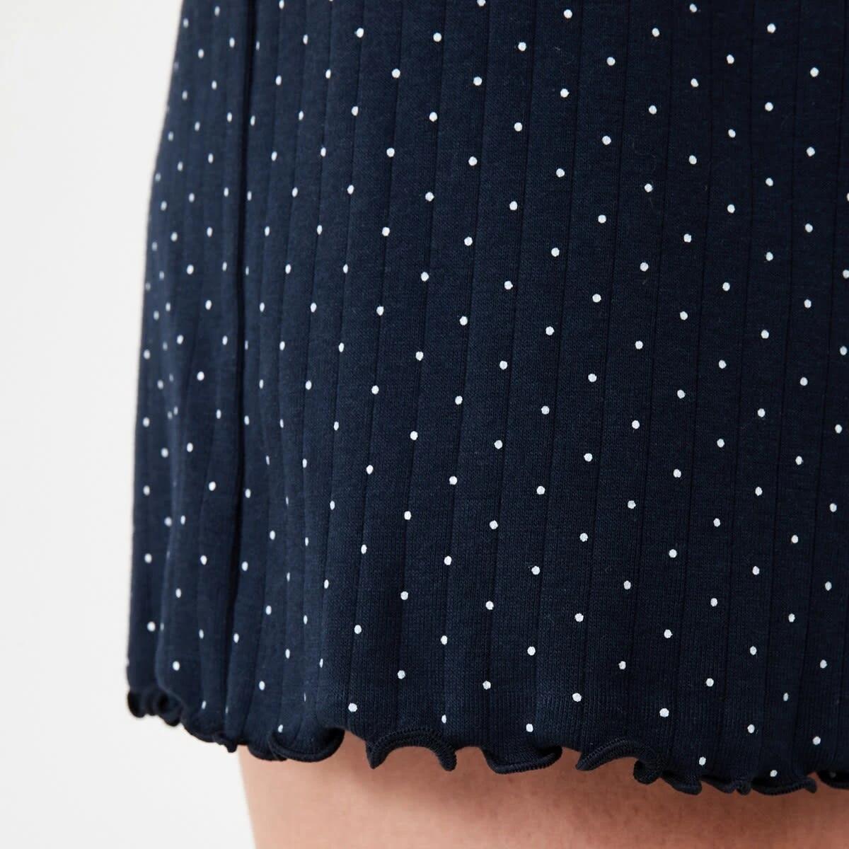 5 Rib Sleep Shorts PIN SPOT, 5 of 7