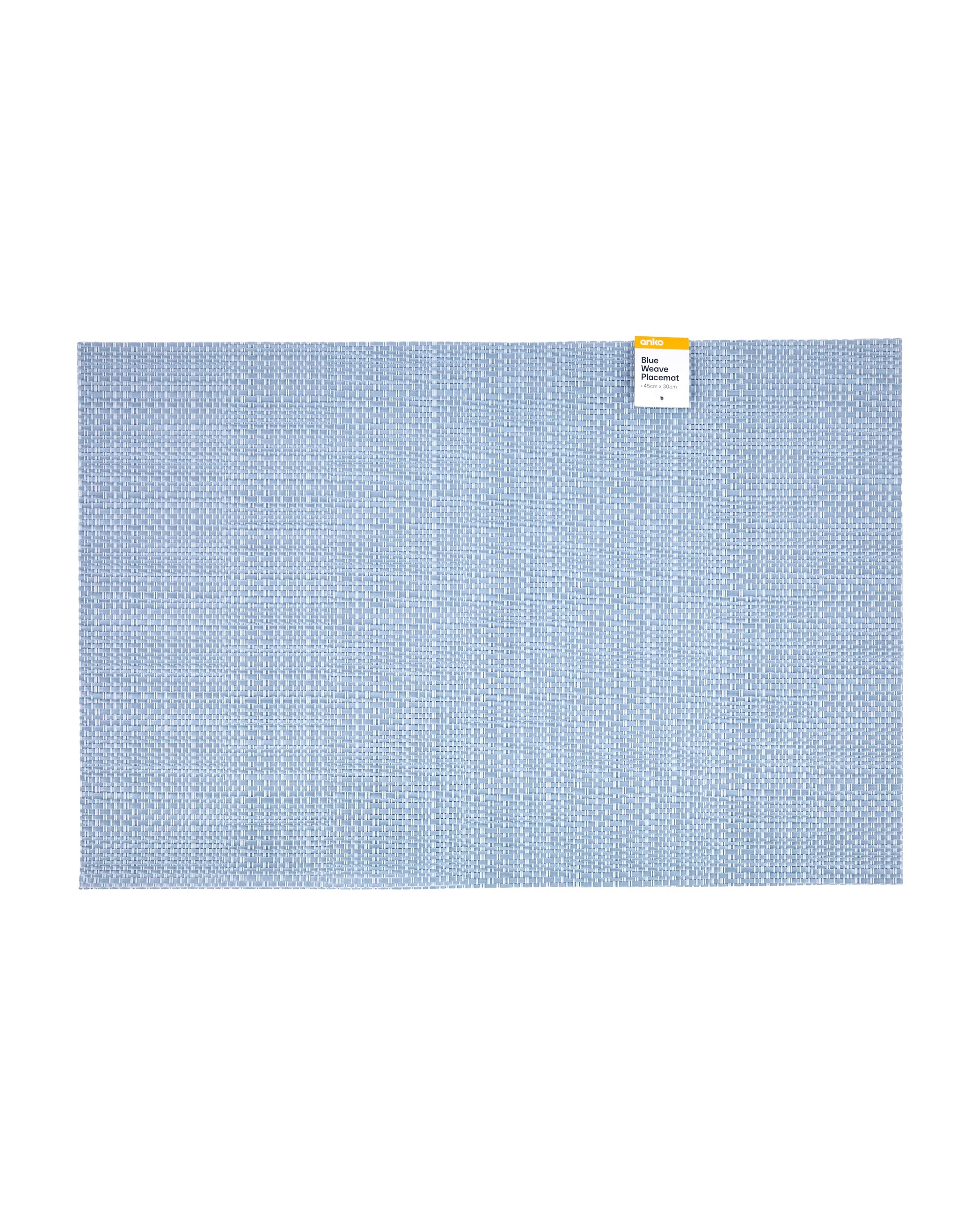 3 Blue Weave Placemat, 3 of 3