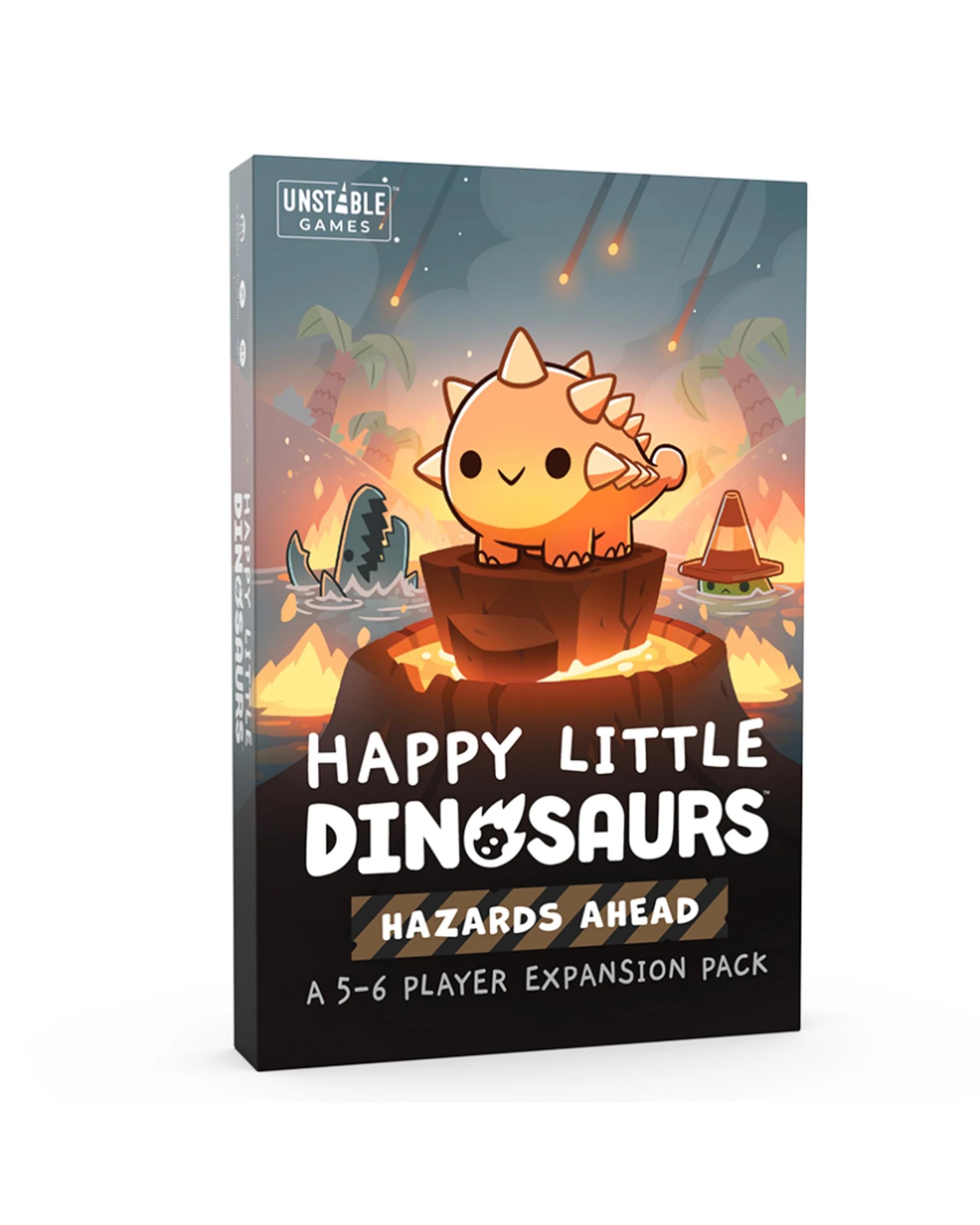 1 Happy Little Dinosaurs Hazards Ahead Expansion Card Game, 1 of 3