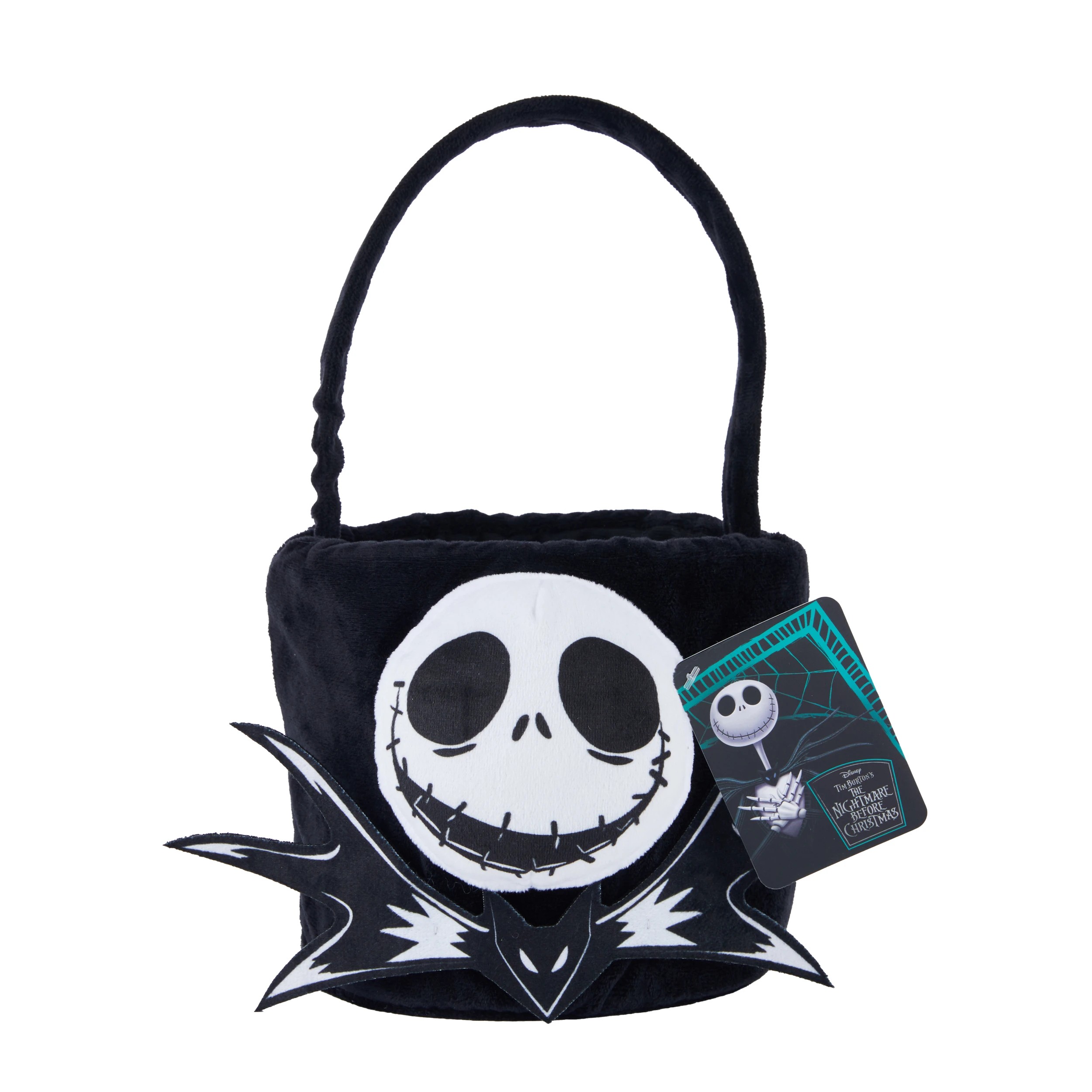 5 Disney Tim Burton's The Nightmare Before Christmas Plush Halloween Basket, 5 of 5