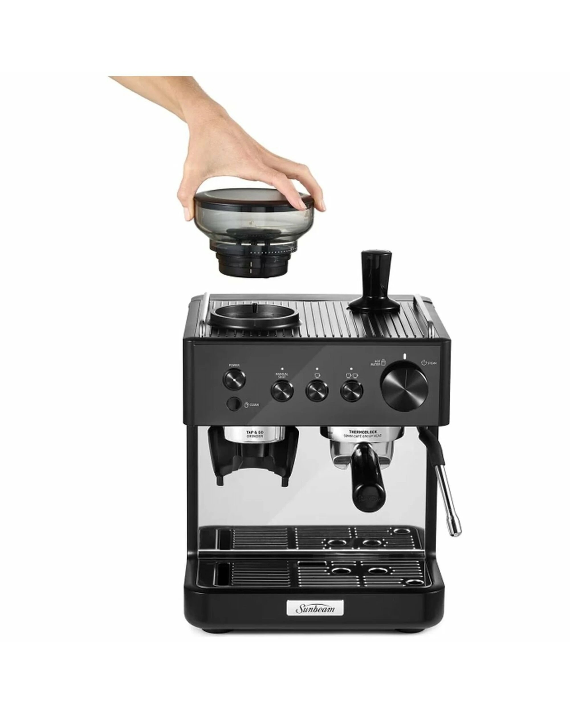 6 Sunbeam Origins Classic Espresso Machine EMM5500BK, 6 of 10