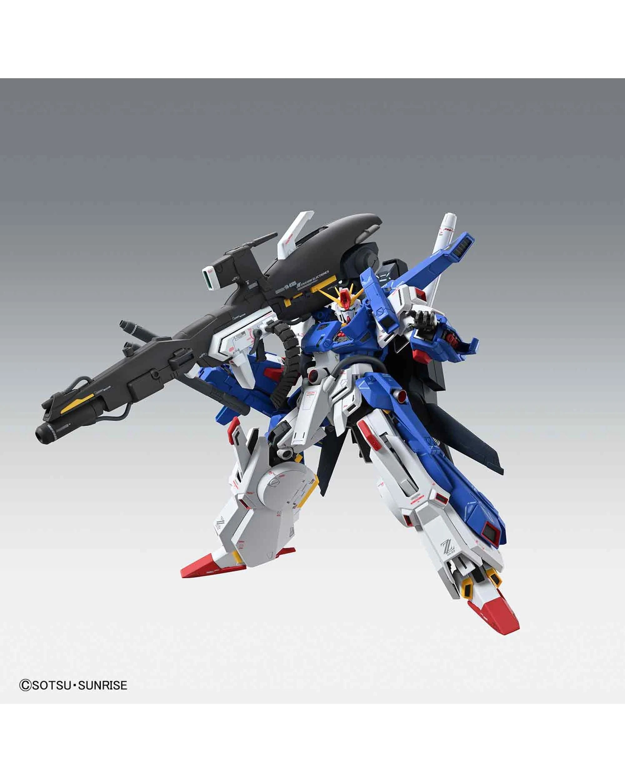 3 Bandai Gundam MG Full Armor ZZ Gundam Version Ka 1/100 Model Kit, 3 of 4