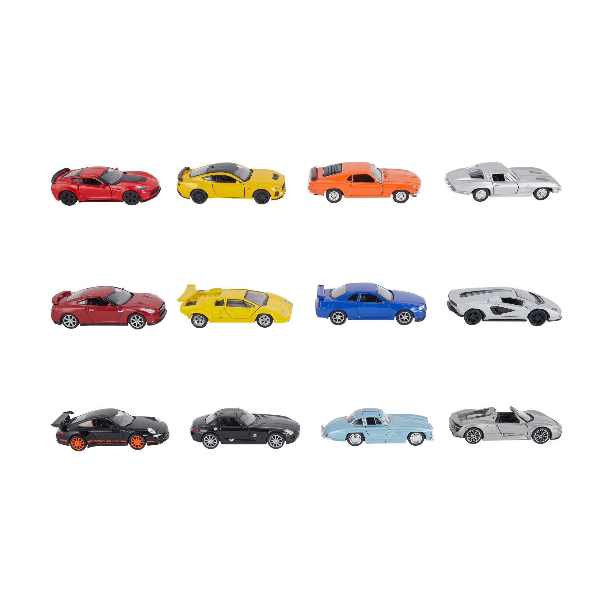 4 Welly Nex New Exploration of Models Die Cast Metal Twin Pack Vehicle - Assorted, 4 of 10