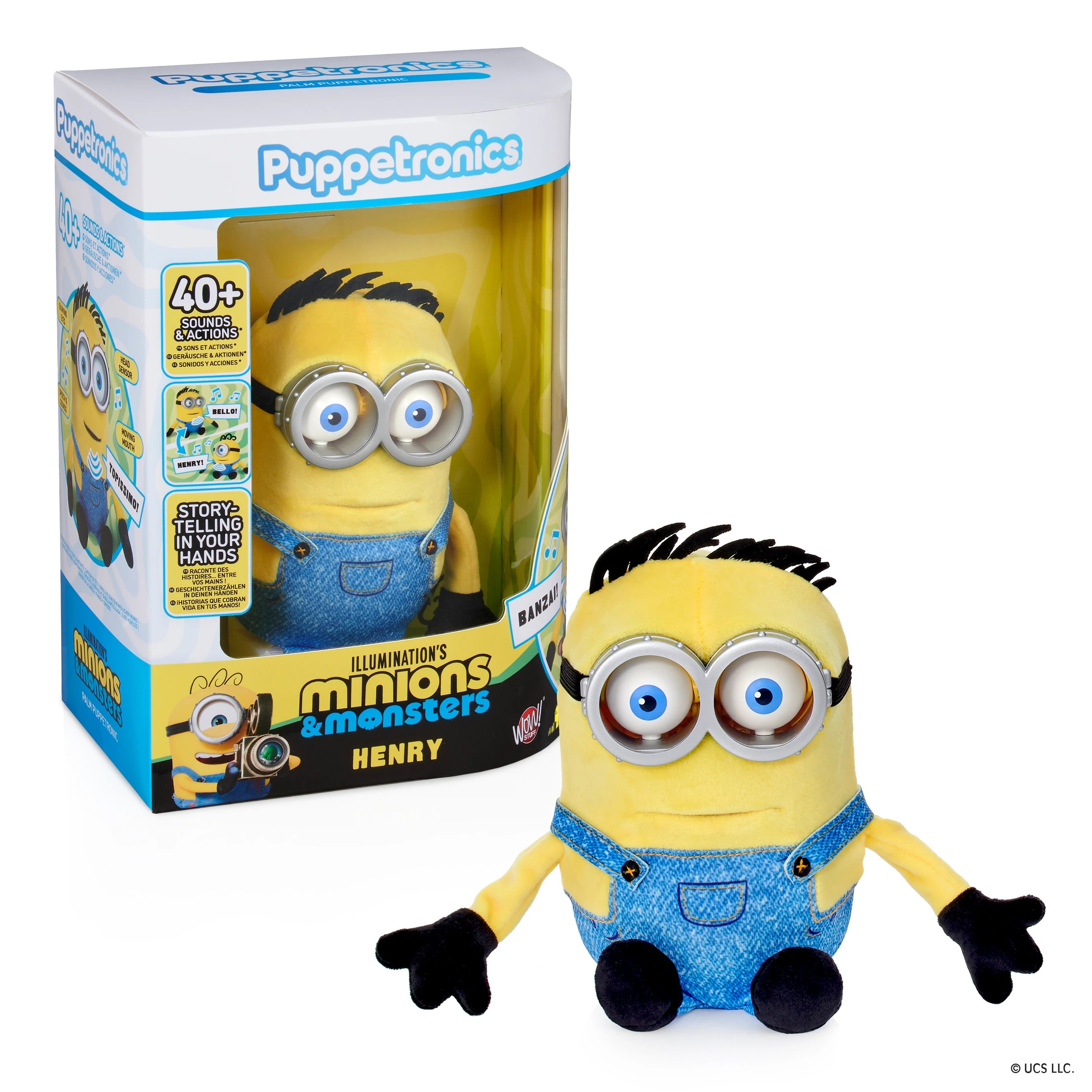 3 Illumination's Minions & Monsters Interactive Palm Puppetronic Toy - Assorted, 3 of 10