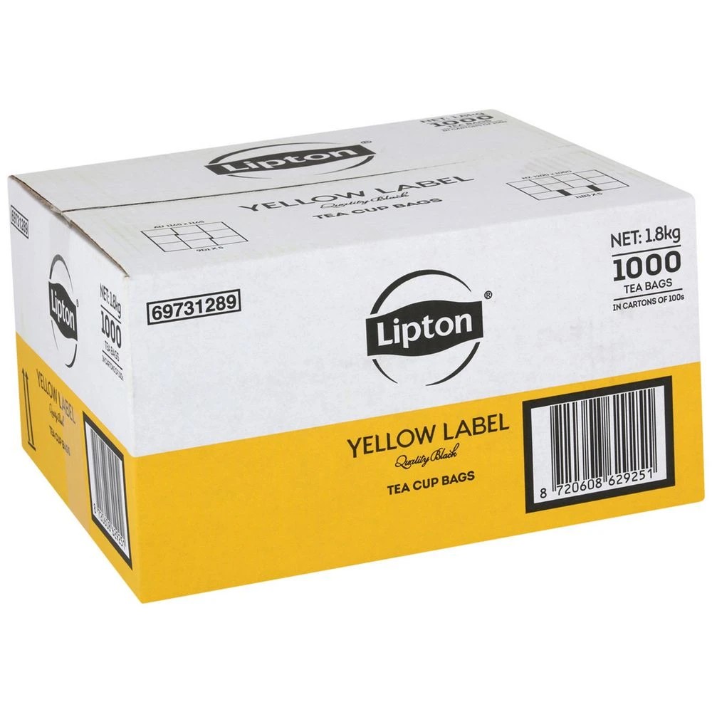 1 Lipton Quality Black Tea Bags 1000 Pack, 1 of 2