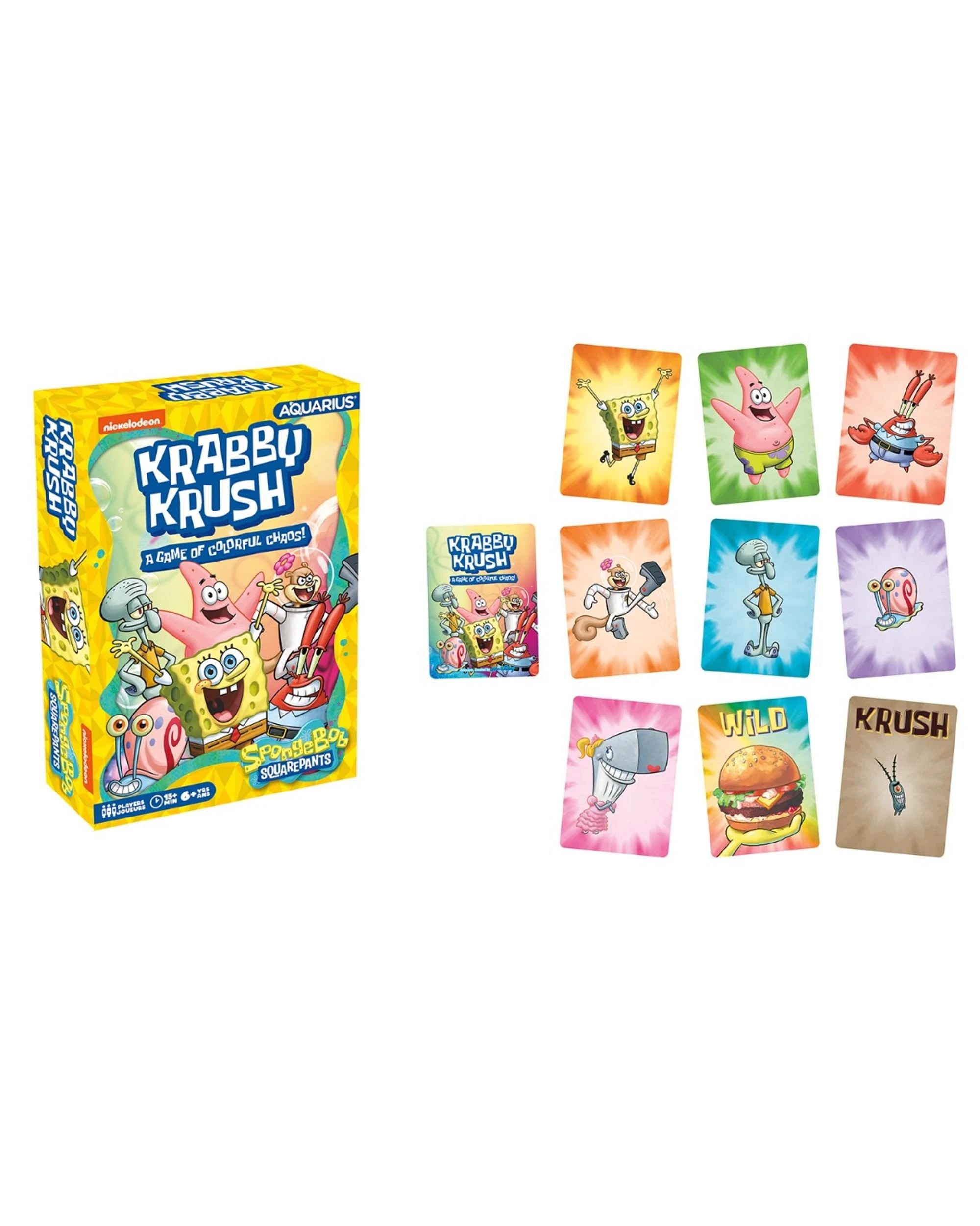1 Spongebob Squarepants Krabby Krush Card Game, 1 of 1
