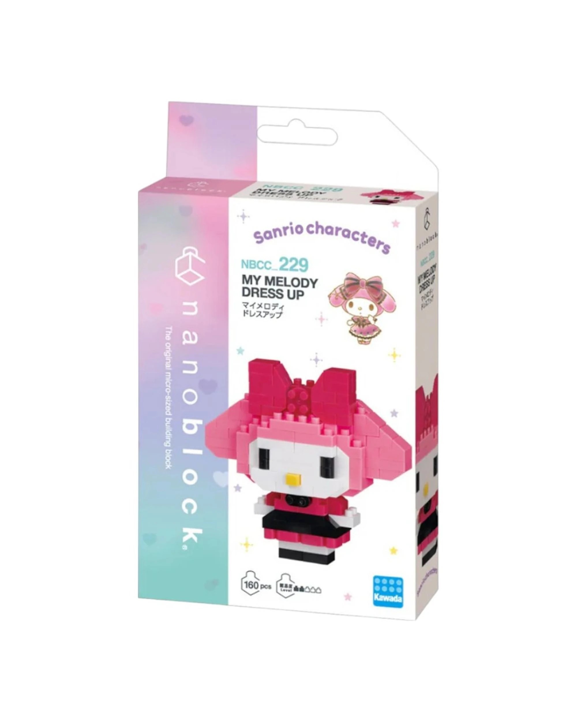 1 Kawada Nanoblock Sanrio My Melody Dress Up, 1 of 5