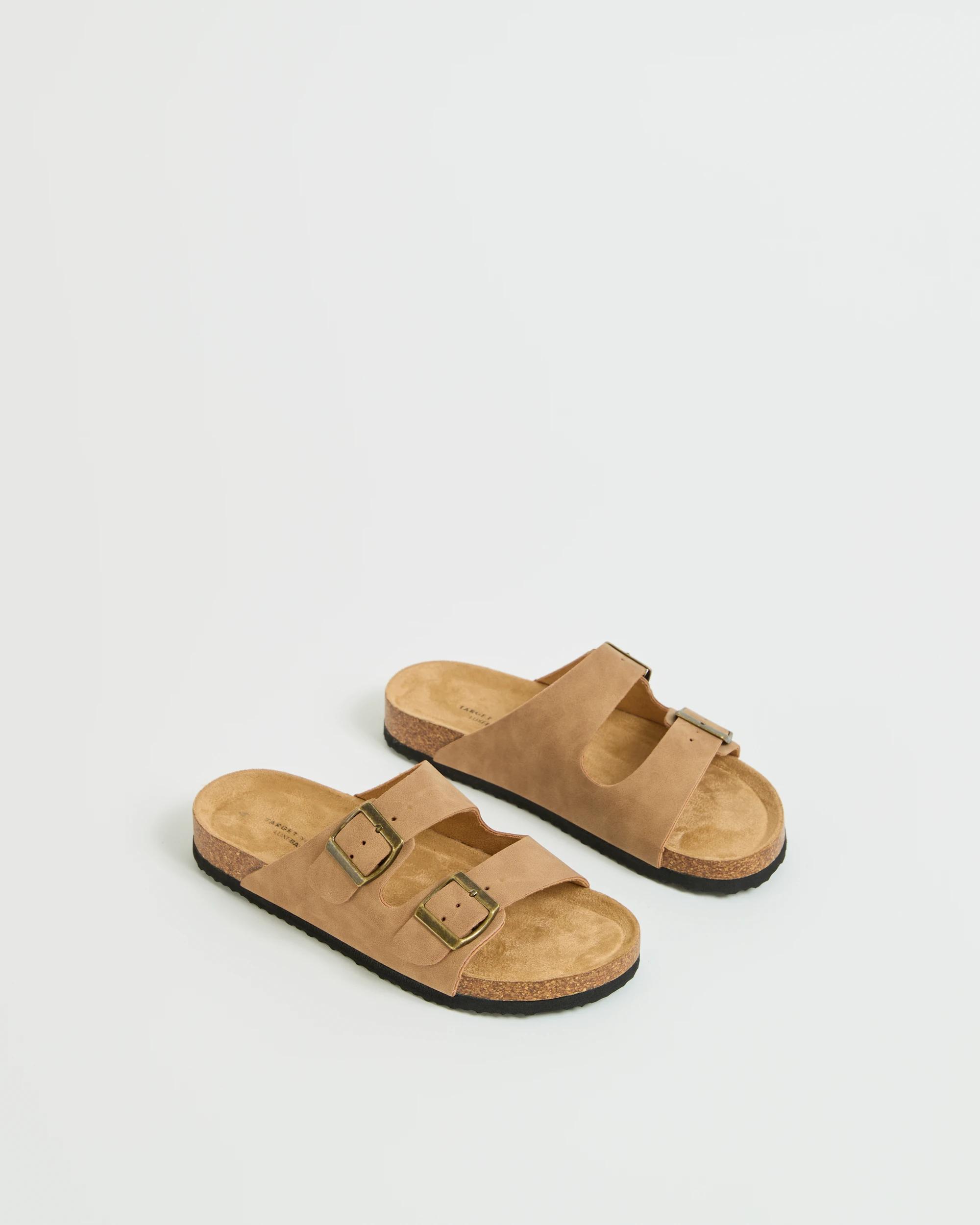 2 Target Youth Moulded Cork Sandals TAN, 2 of 3