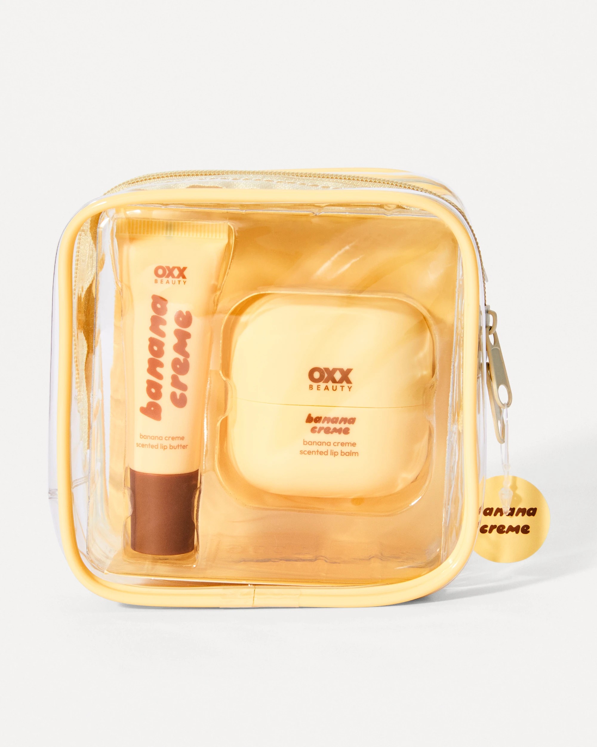 1 OXX Beauty Banana Creme Scented Lip Duo, 1 of 5
