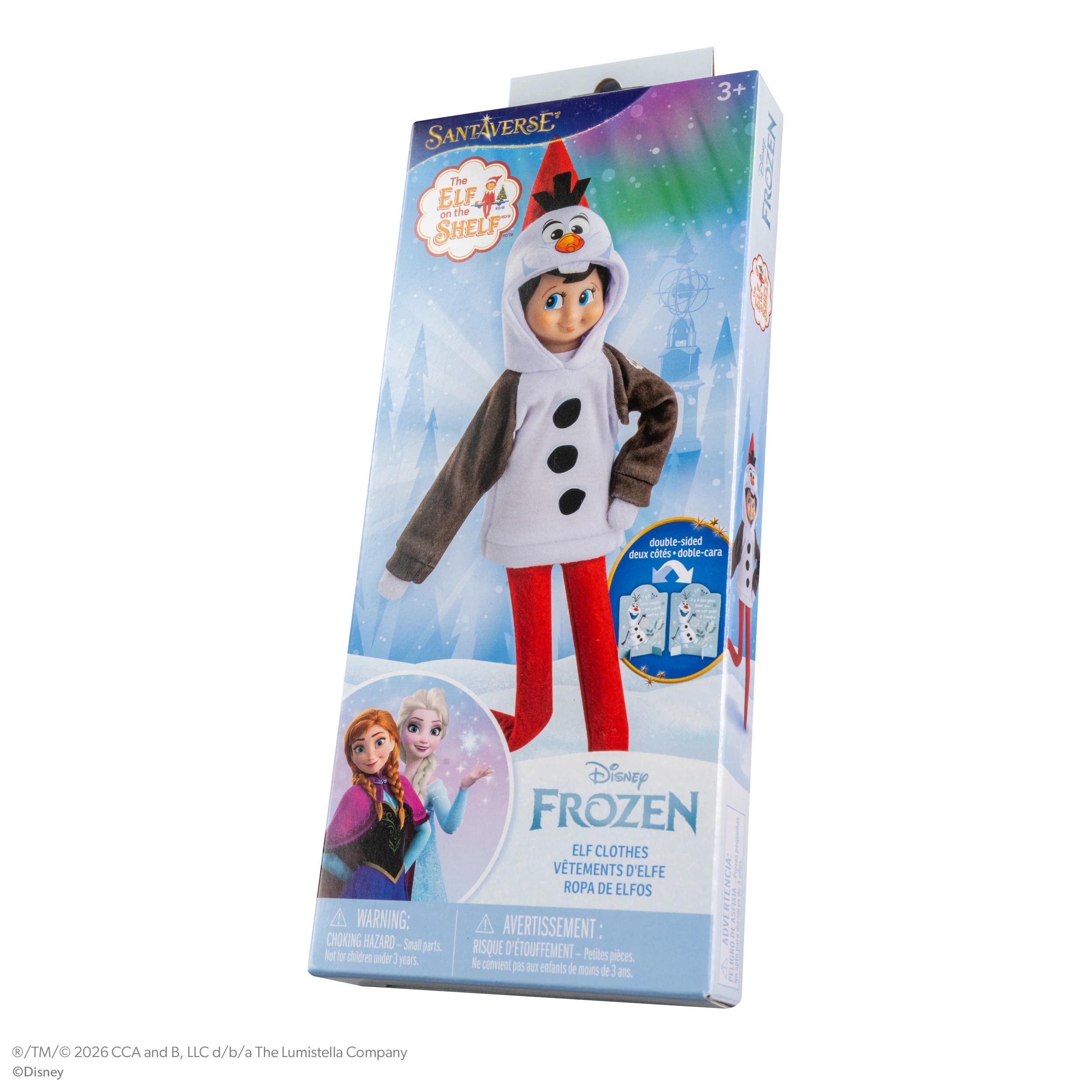 3 2 Piece Santaverse The Elf on the Shelf: Disney Frozen Elf Clothes, 3 of 5