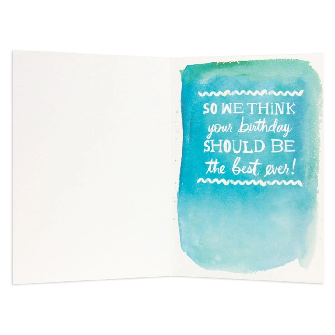2 Connections from Hallmark Birthday Card - Good Things Come, 2 of 3