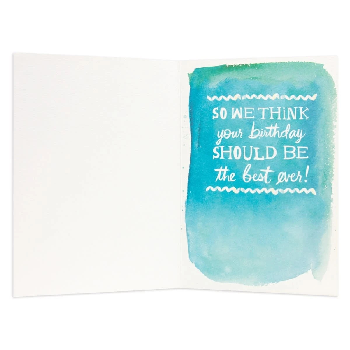 2 Connections from Hallmark Birthday Card - Good Things Come, 2 of 3