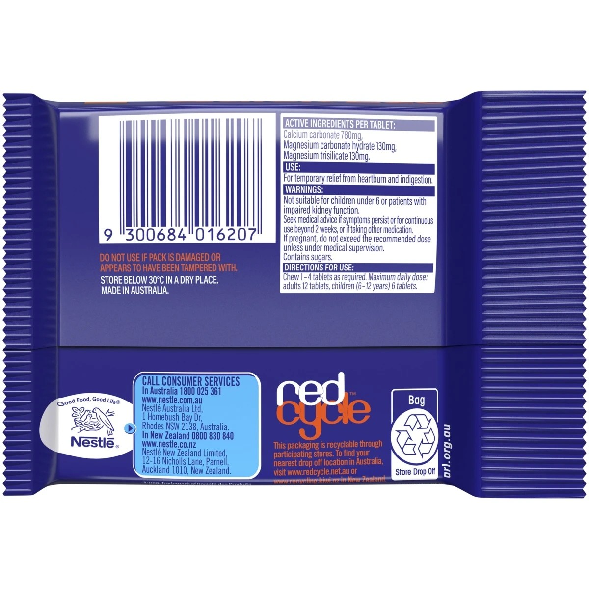 2 5 Pack Quick-Eze Original Rapid Relief Tablets, 2 of 2