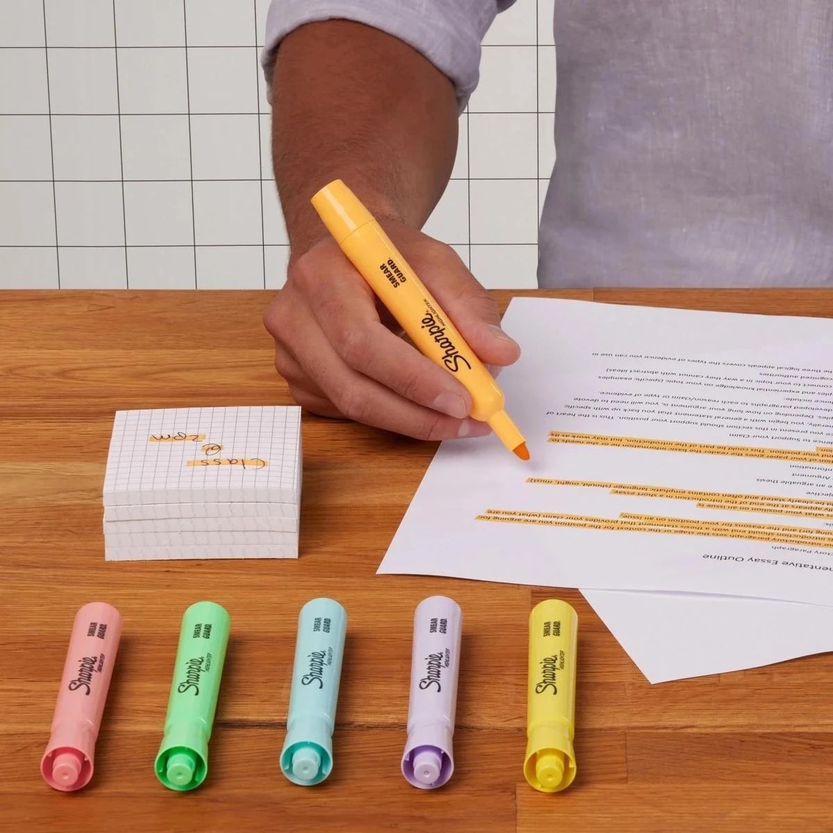 4 Anko 6 Pack Sharpie Highlighters - Pastel - Multi, 4 of 8