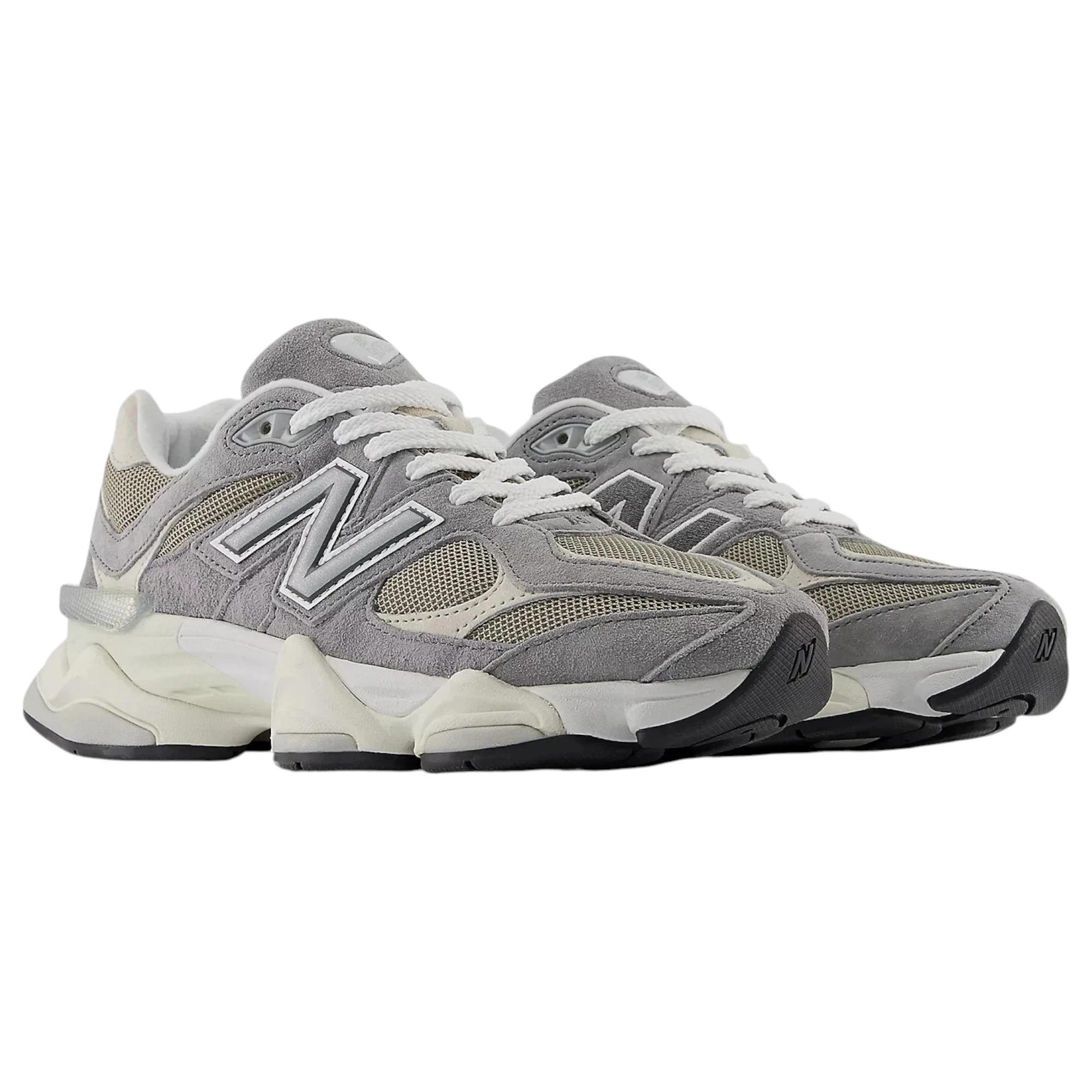 5 New Balance Mens 9060 Grey Multi Athletic Shoes GREY MULTI, 5 of 6