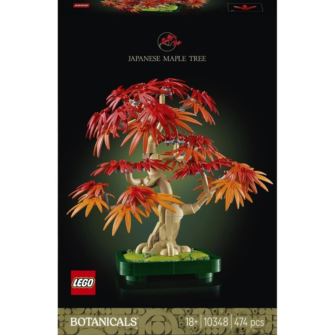 1 LEGO Botanicals Japanese Red Maple Bonsai Tree 10348, 1 of 10