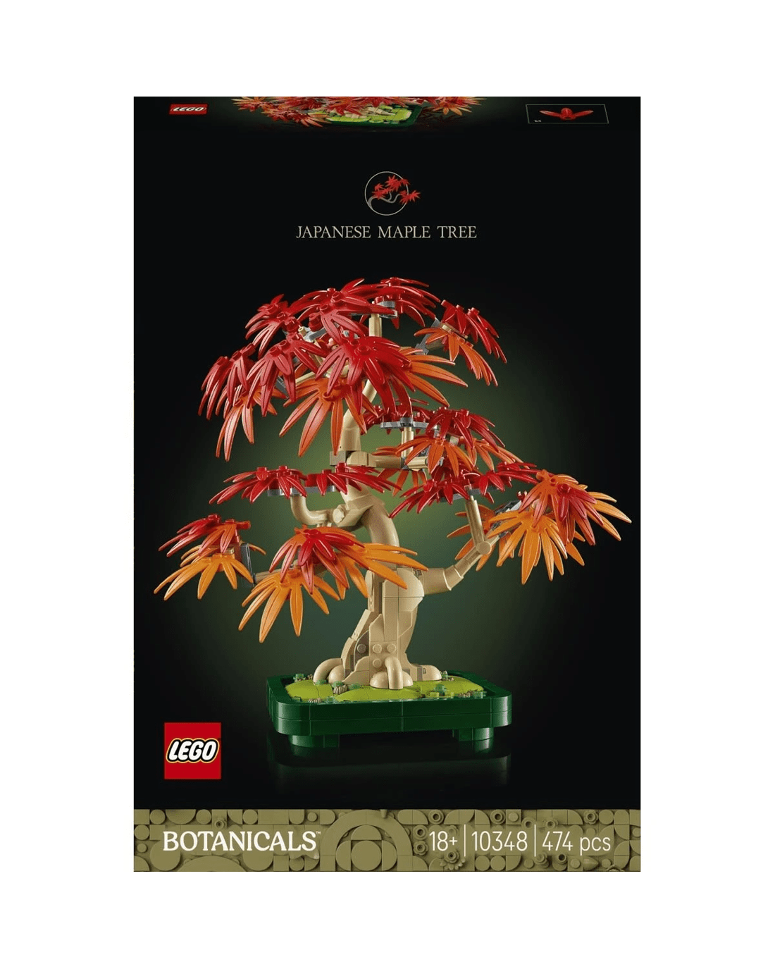 1 LEGO Botanicals Japanese Red Maple Bonsai Tree 10348, 1 of 10