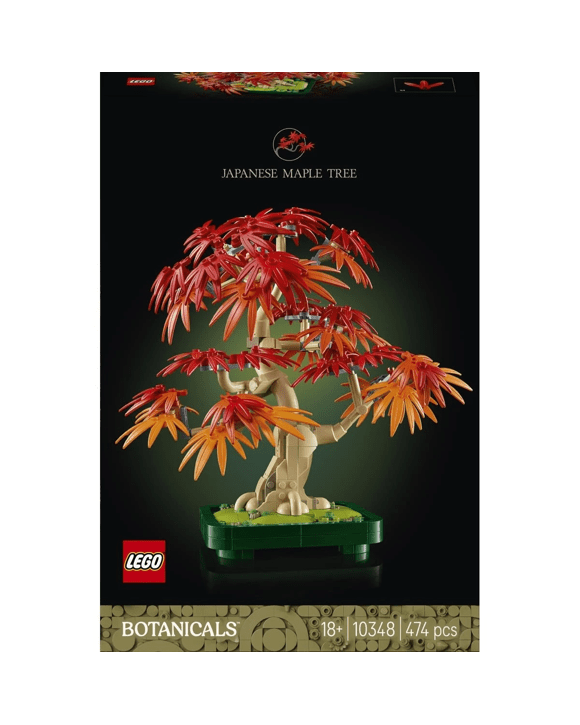 LEGO Botanicals Japanese Red Maple Bonsai Tree 10348