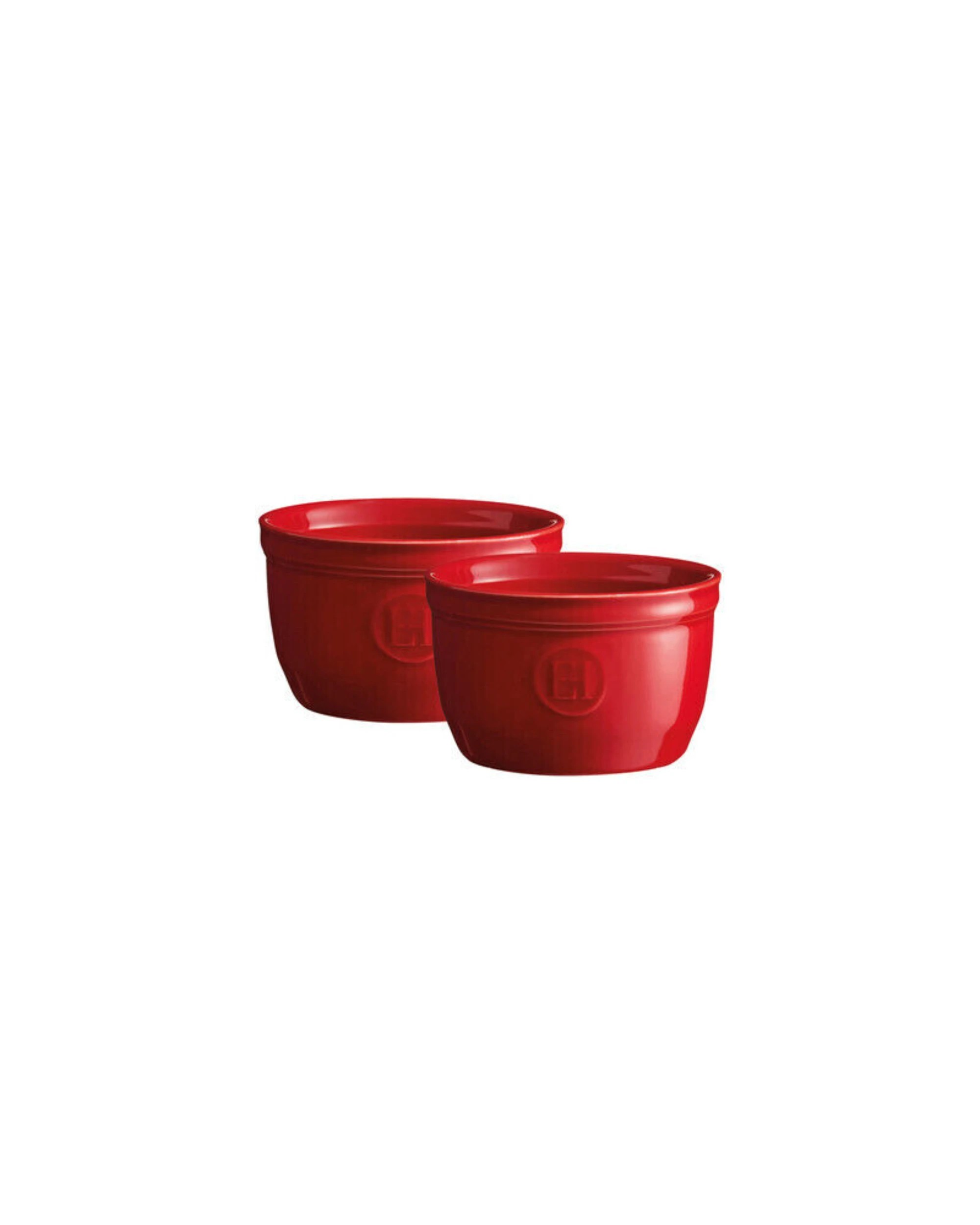 1 Emile Henry 9cm Ramekin Set of 2 - Red, 1 of 1