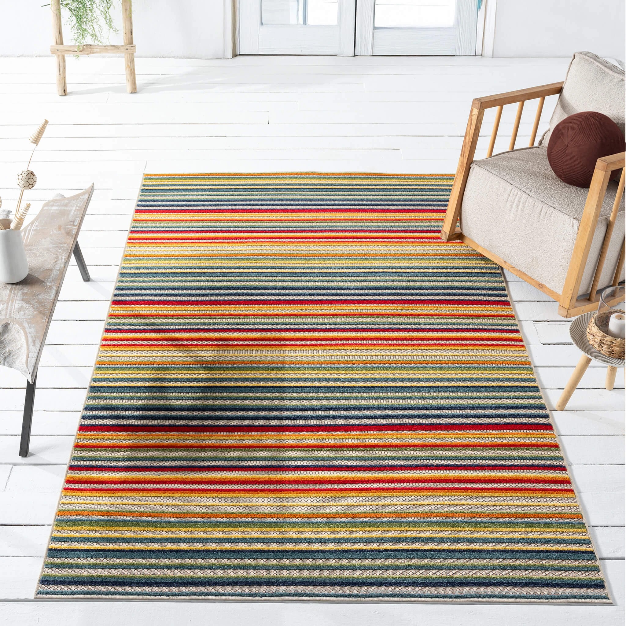 2 La Grace Home Haven Premium Rug - 200x290cm - Stripes, 2 of 10