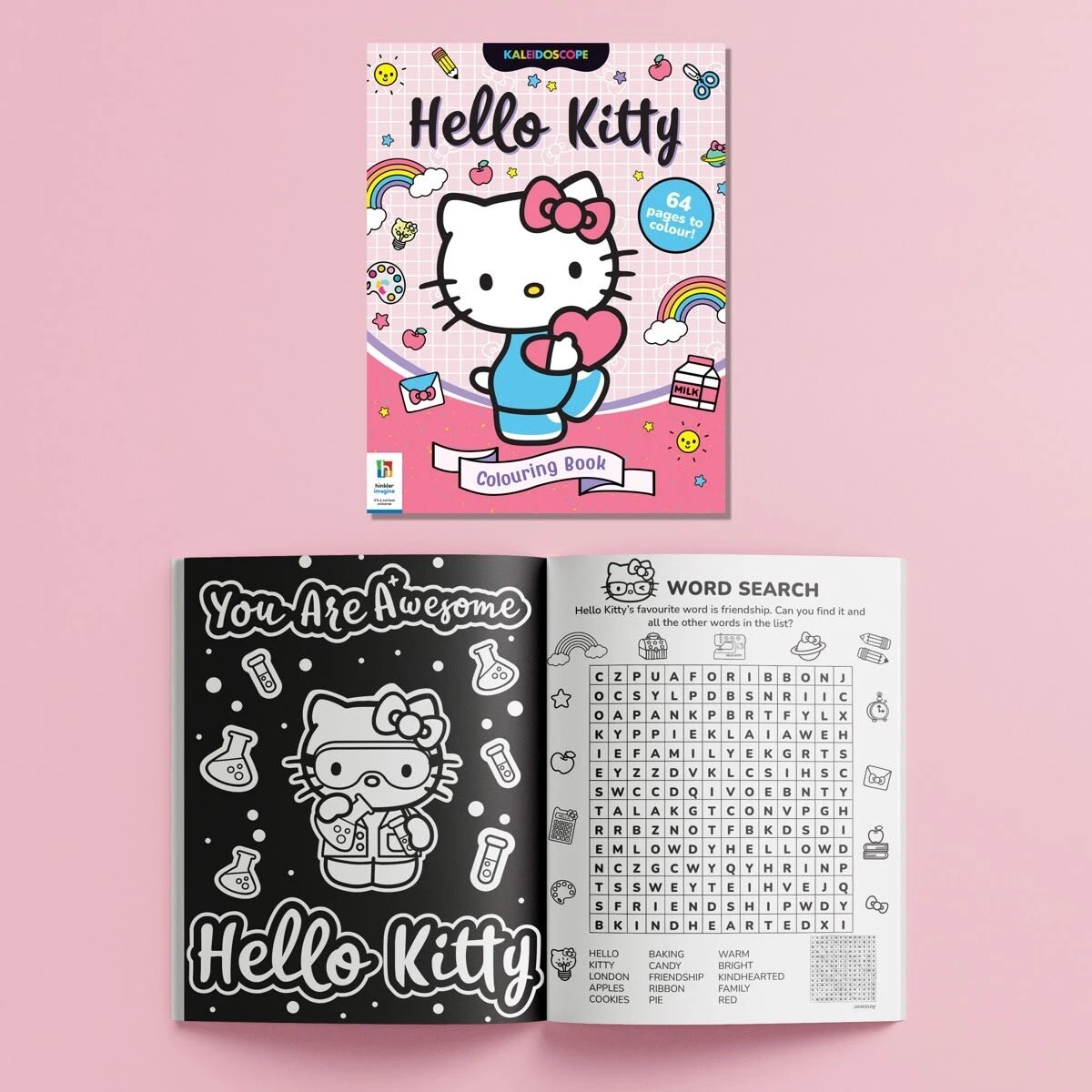 3 Kaleidoscope Hello Kitty Colouring and Activity Kit - Book, 3 of 6