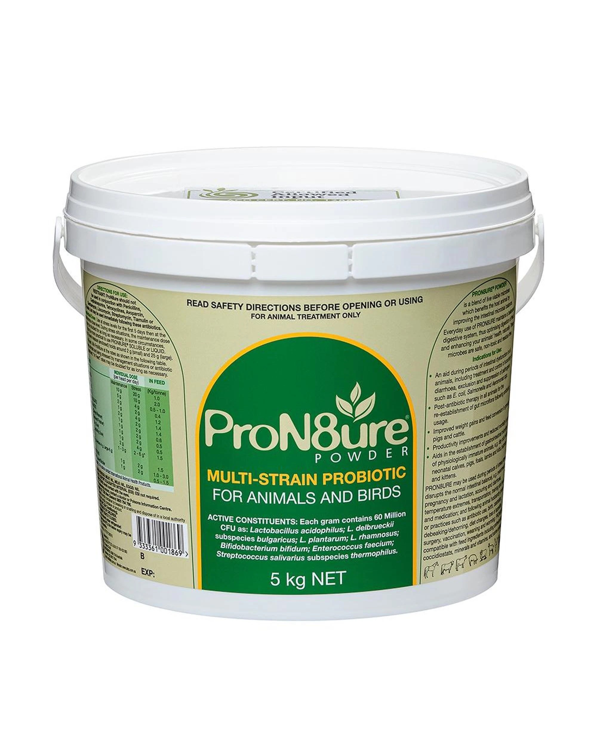 5 Pron8ure Multi-strain Probiotic Powder Green - 250gm, 5 of 5