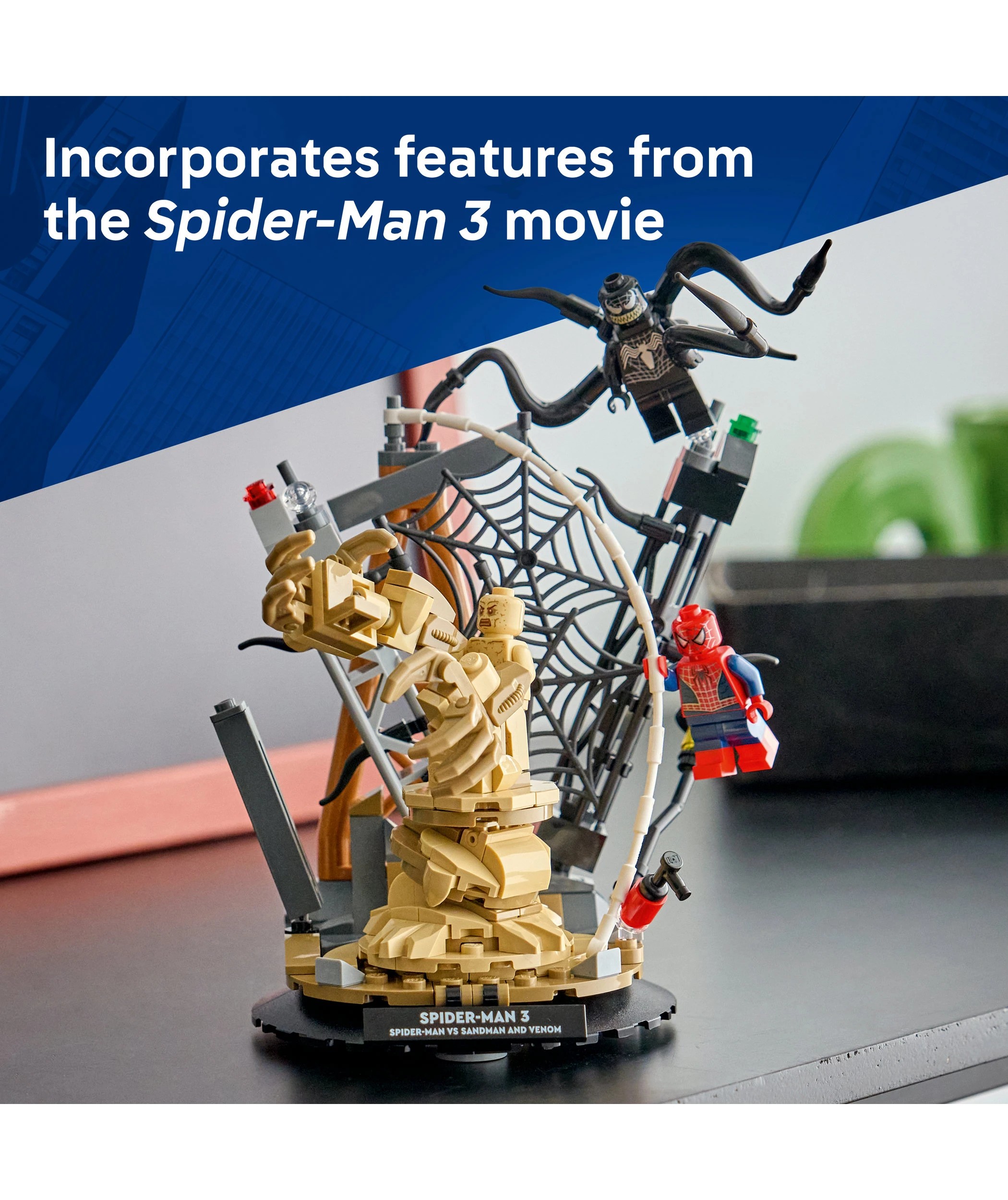 4 LEGO Super Heroes Epic Battle: Spider-Man vs. Sandman 76334, 4 of 10