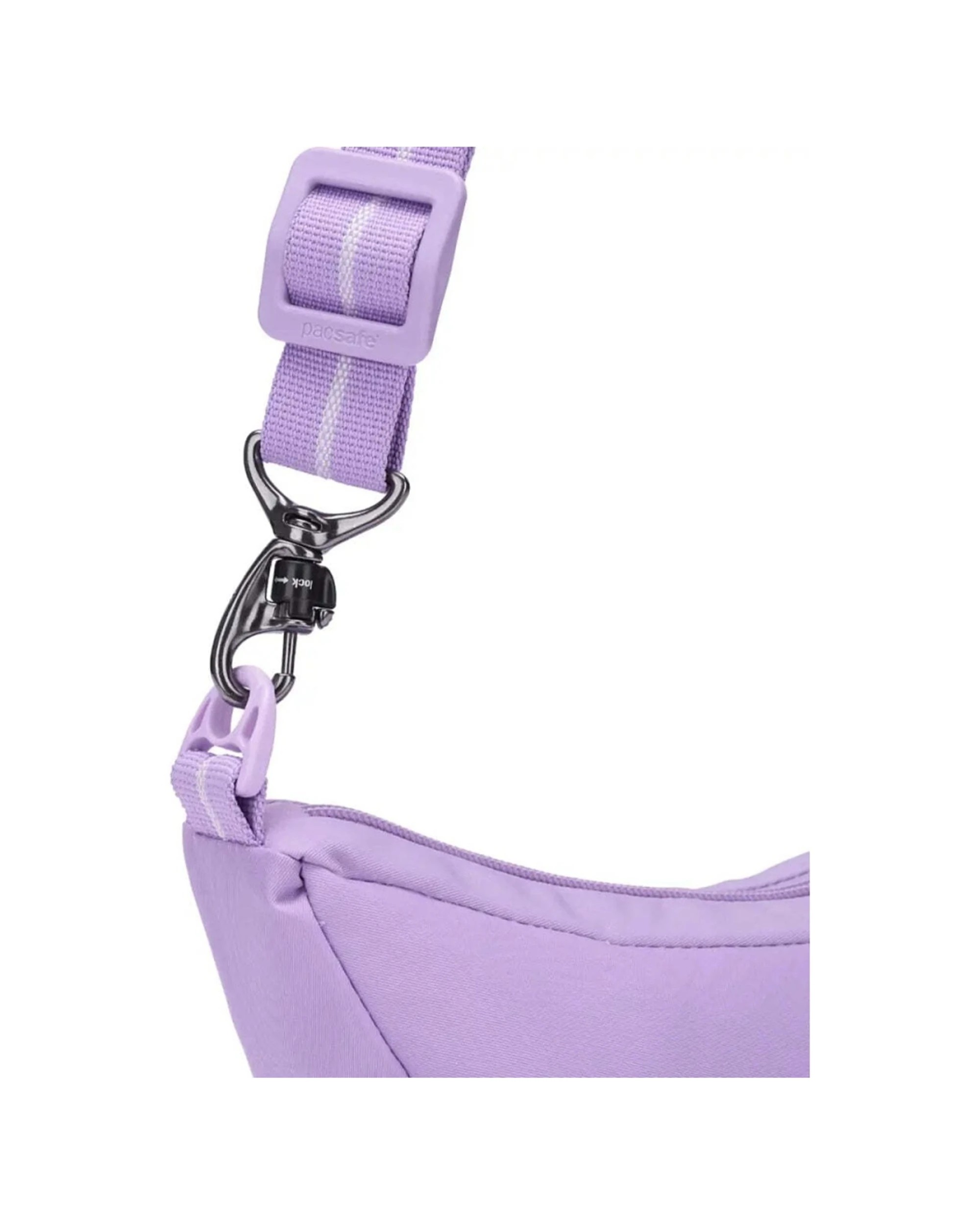 8 Pacsafe Go Lunar Anti-Theft Convertible Crossbody Bag Sling RFIDsafe Block Lavendar - Purple, 8 of 8