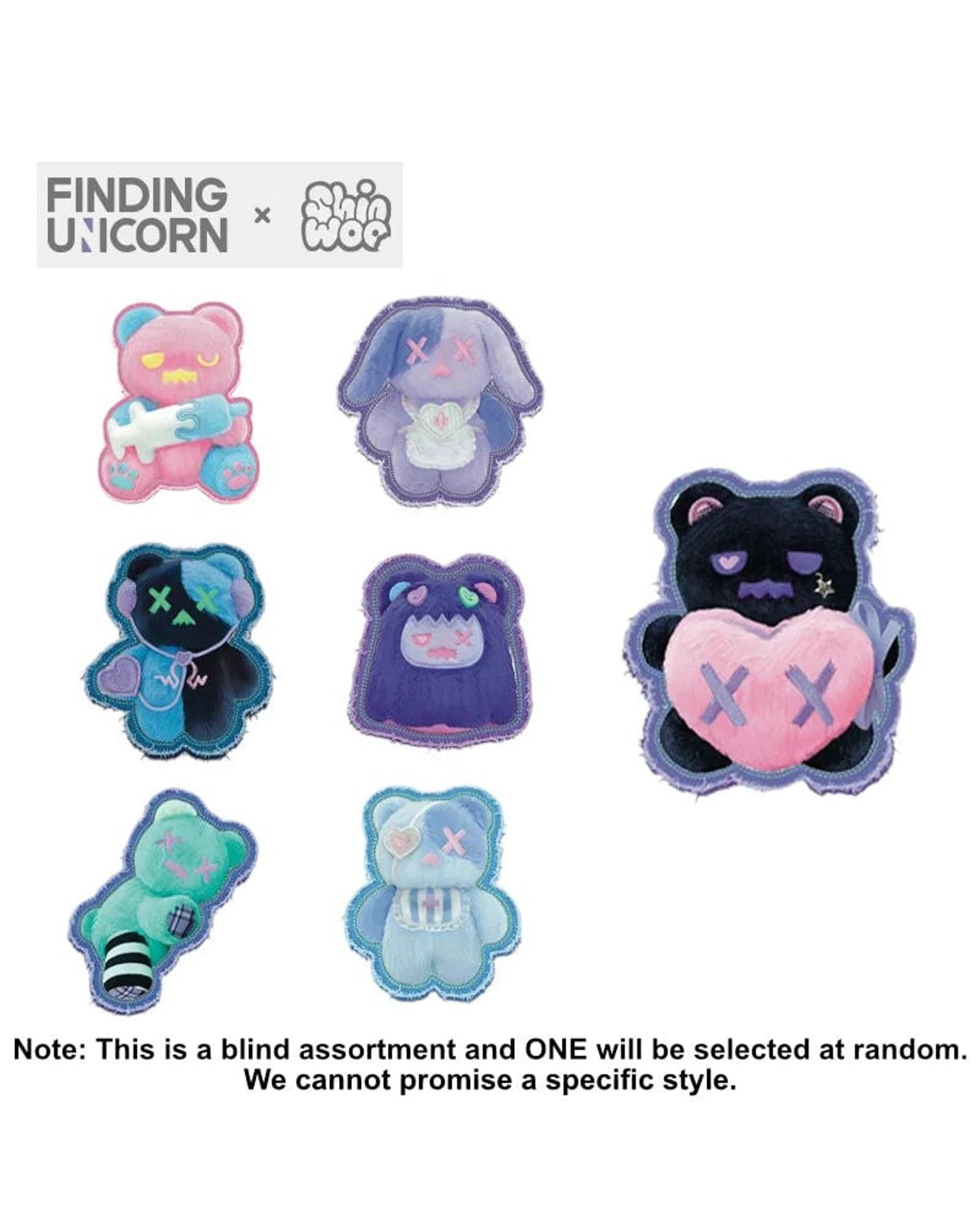 2 Finding Unicorn Shinwoo Ragbear Clinic Plush Blind Box, 2 of 8