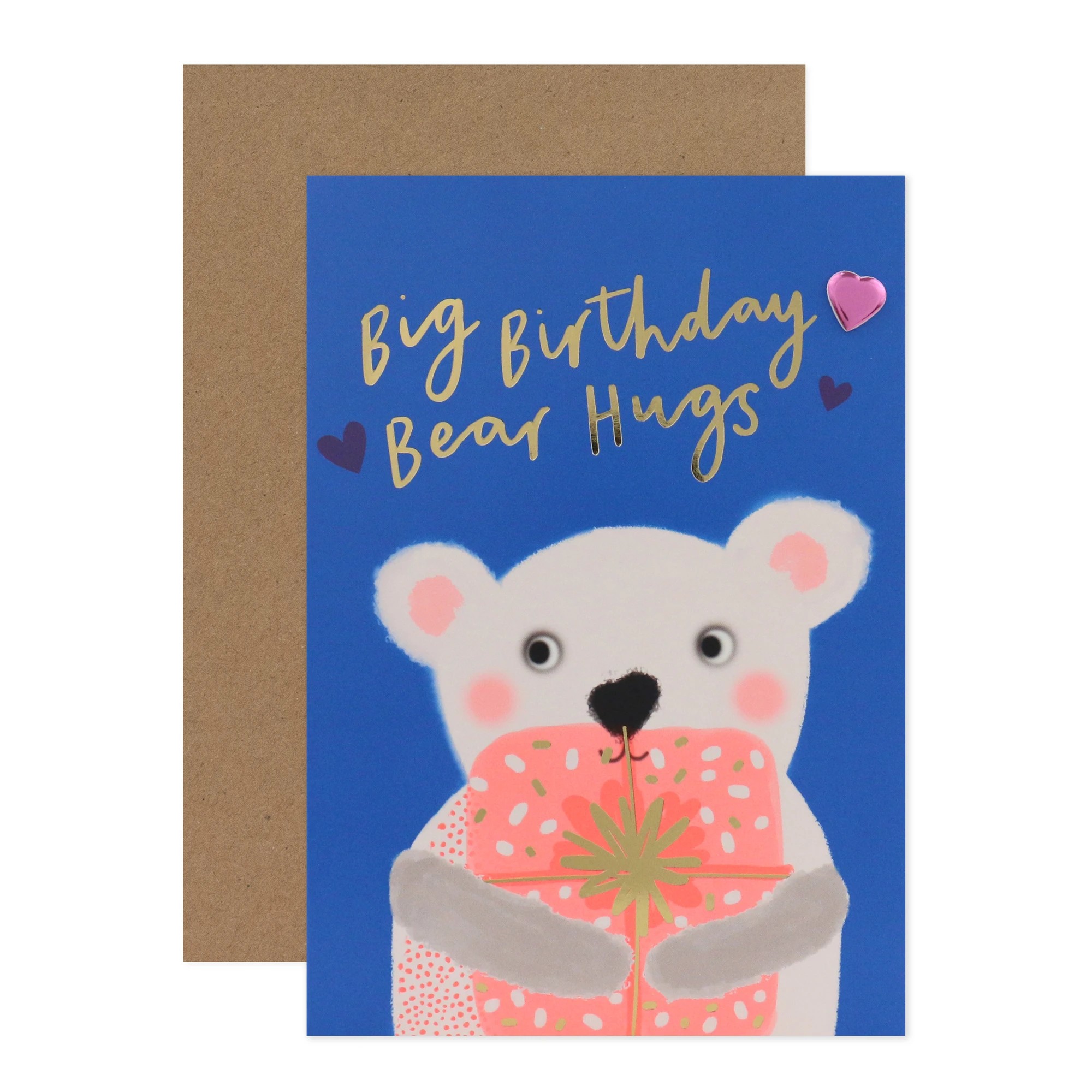 1 Connections from Hallmark Birthday Card - Big Bear Hugs, 1 of 3