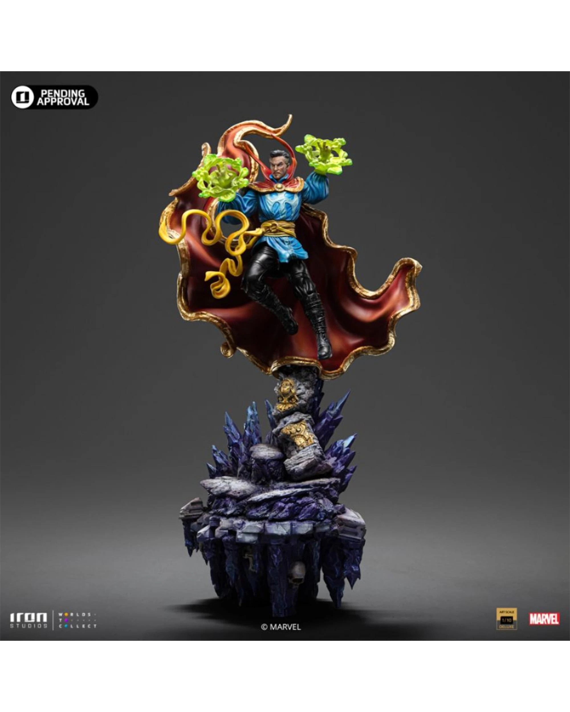 2 Iron Studios Marvel Avengers Diorama Series: Thanos Vs Avengers Dr Strange Deluxe 1:10 Scale Statue, 2 of 4