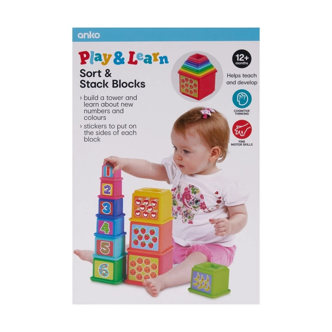 5 Sort & Stack Blocks Playset, 5 of 5