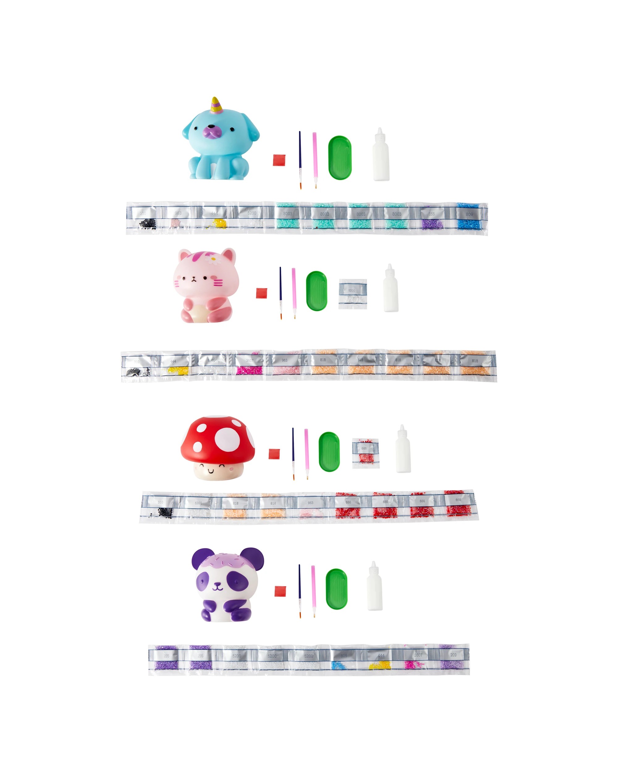 2 Make Your Own Sparkle Gem Vinyl Set - Assorted, 2 of 4