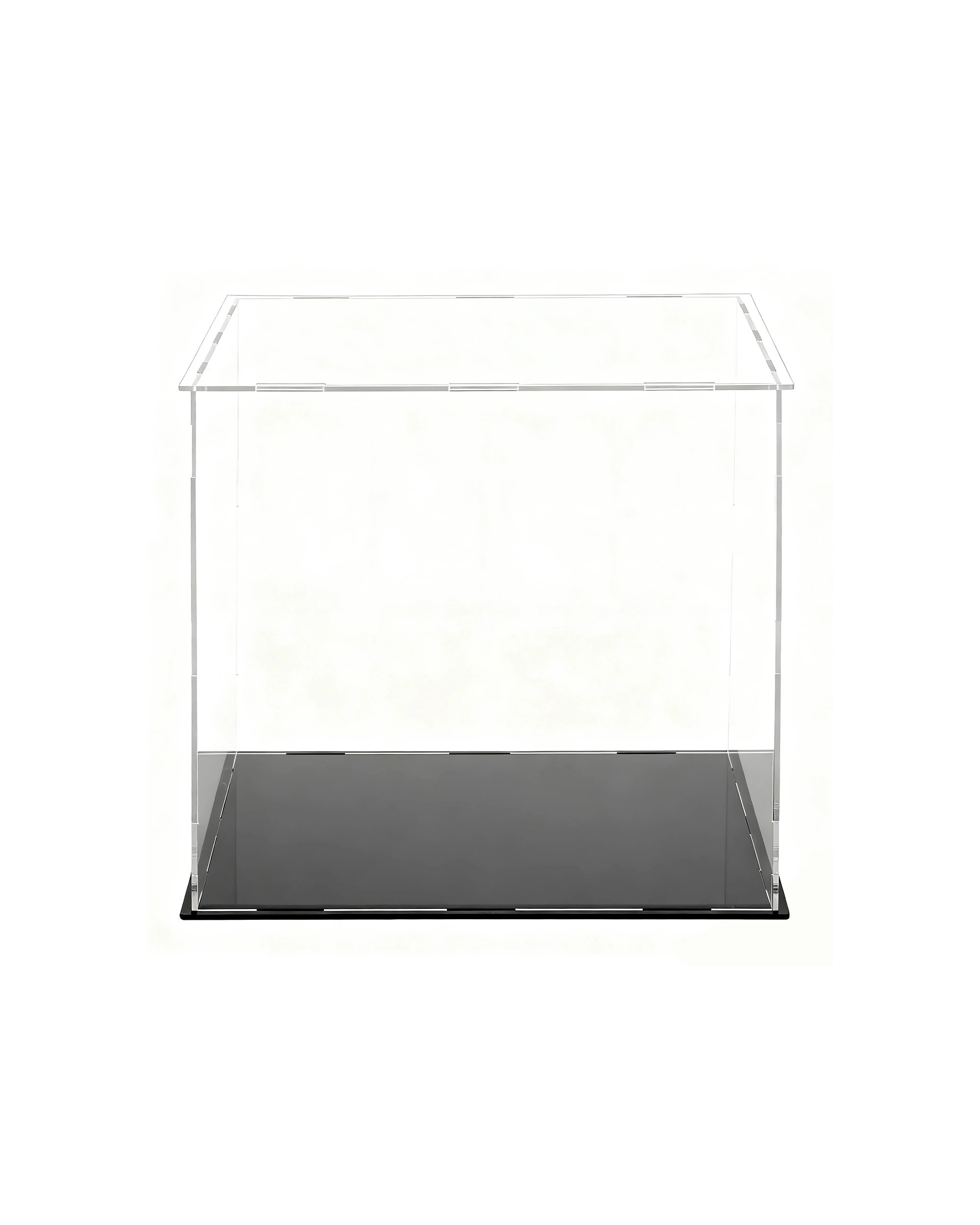 8 Artiss Clear Acrylic Display Case Dustproof Protection Box For Car Toys 30CM - Natural, 8 of 10