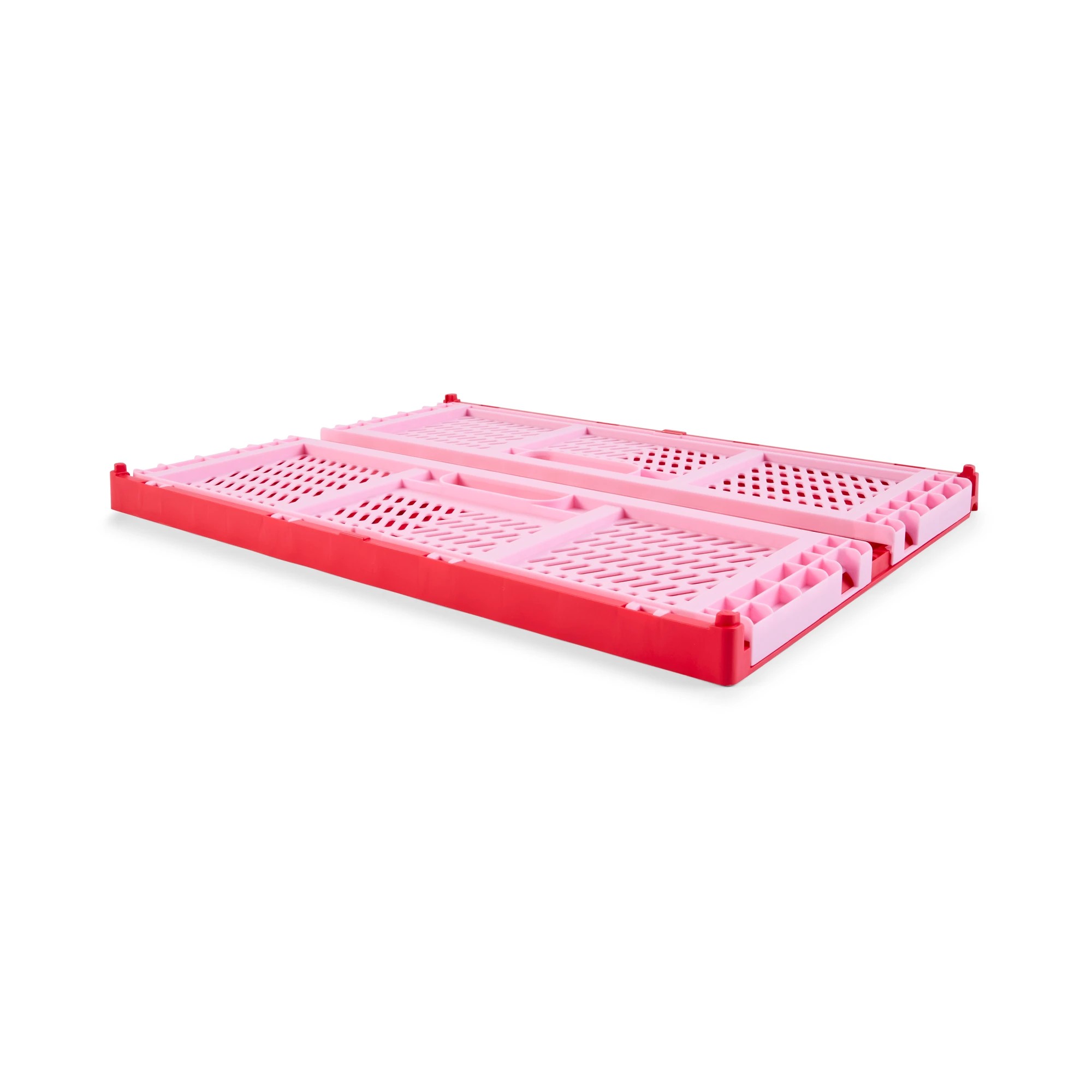 2 30L Collapsible Crate - Large, Red, 2 of 10