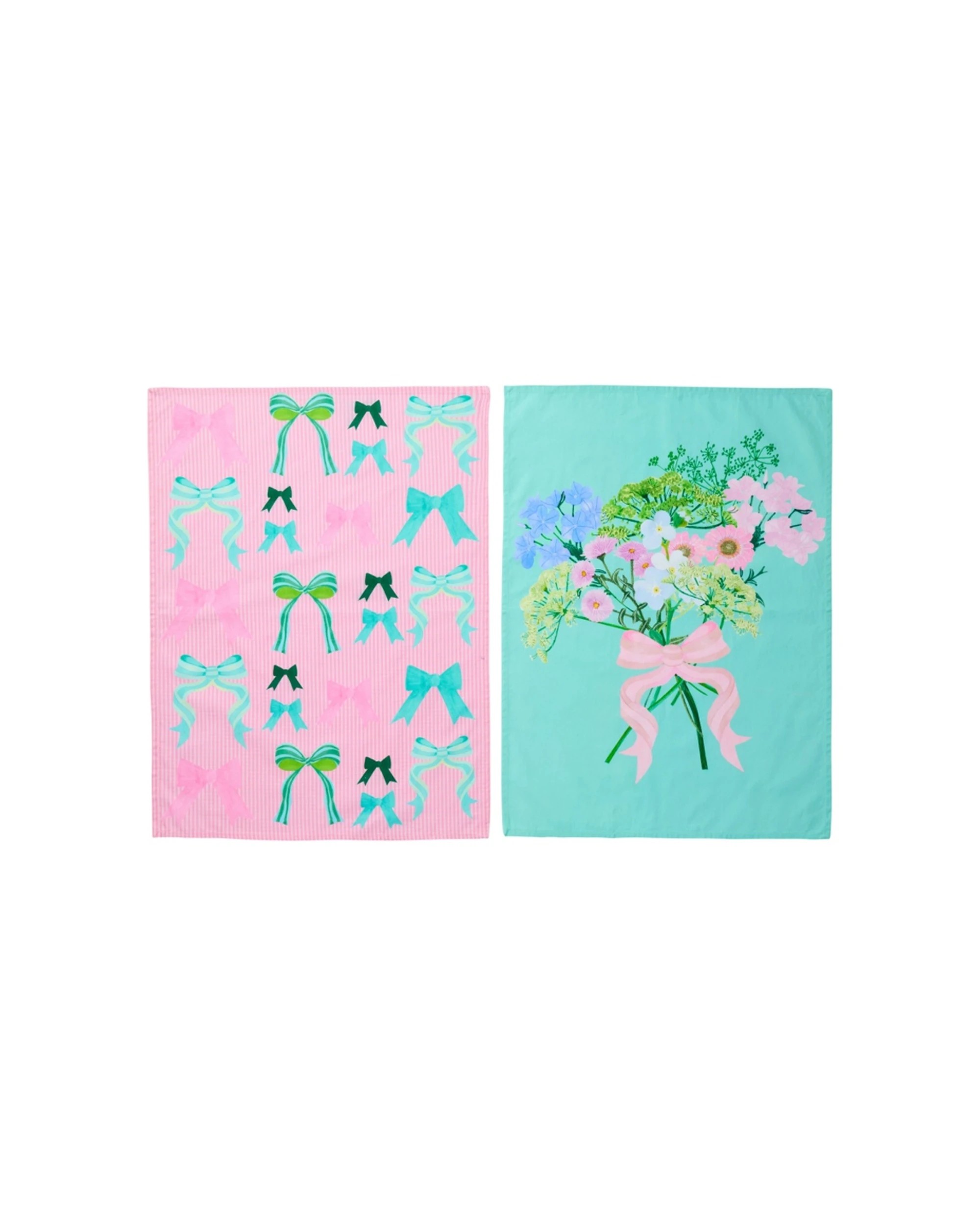 1 Maxwell & Williams 2pc Cherish Cotton Tea Towel Kitchenware Set 70x50cm - Multi, 1 of 5
