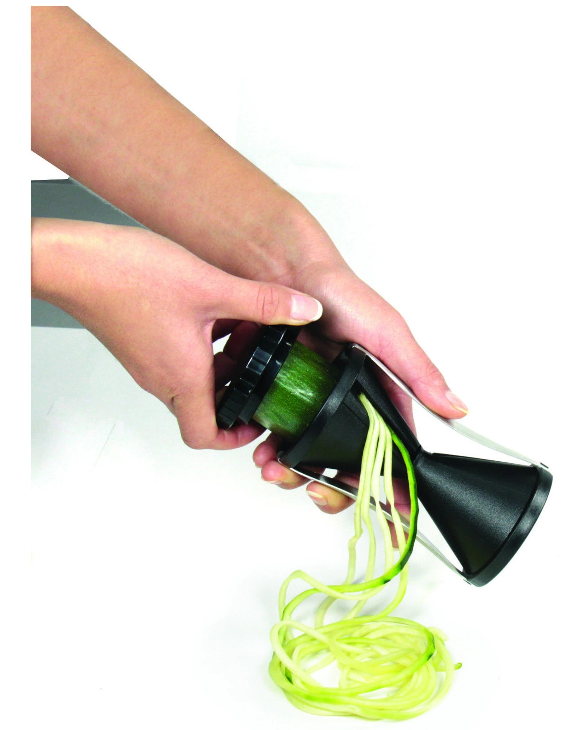 2 Avanti Veggie Spaghetti Spiral Maker Vegetable Spiralizer Easy To Use - Black, 2 of 3