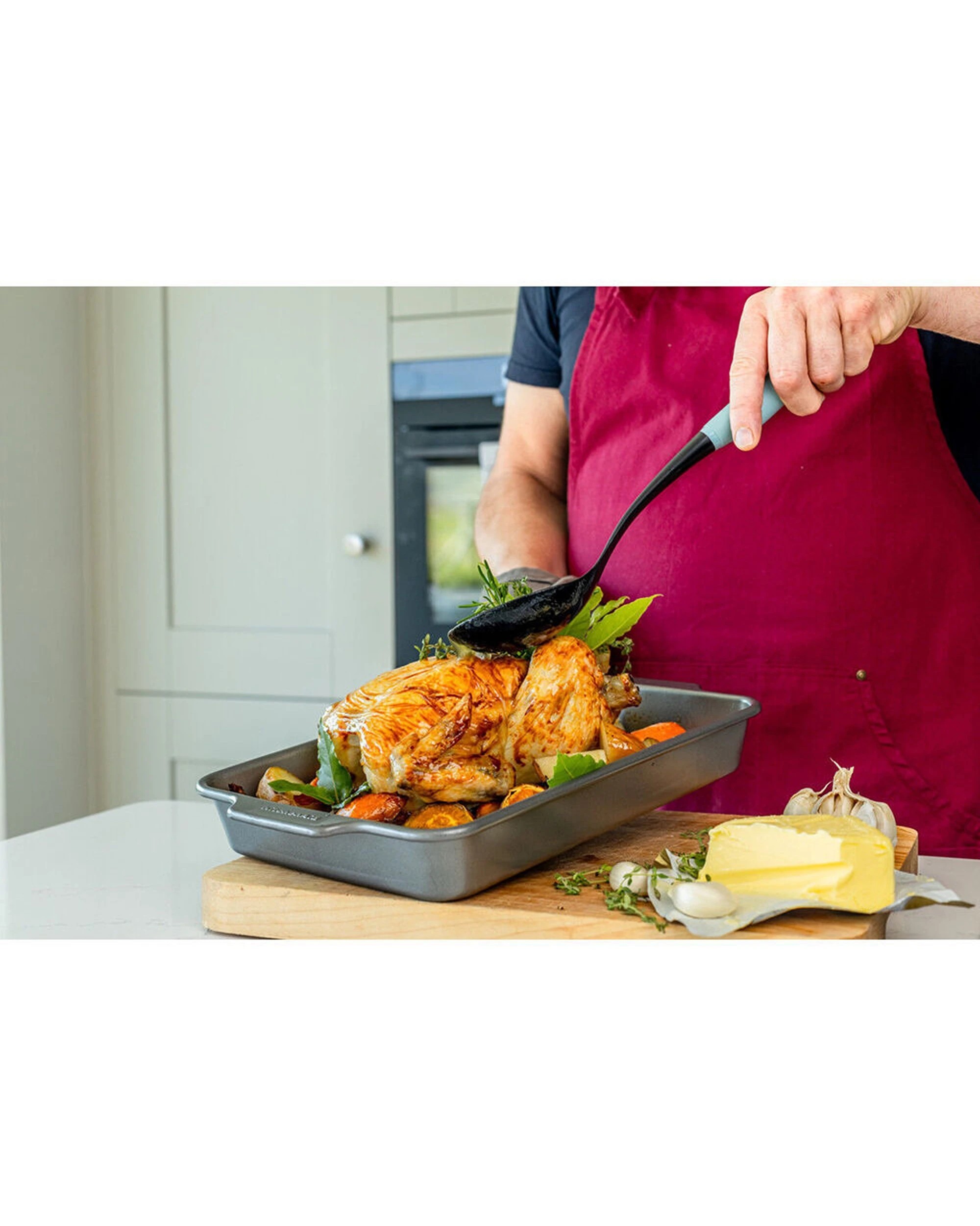 5 KitchenAid Plastic Soft Grip Basting Spoon 2PK Heat Resistant Durable Utensil - Multi, 5 of 8