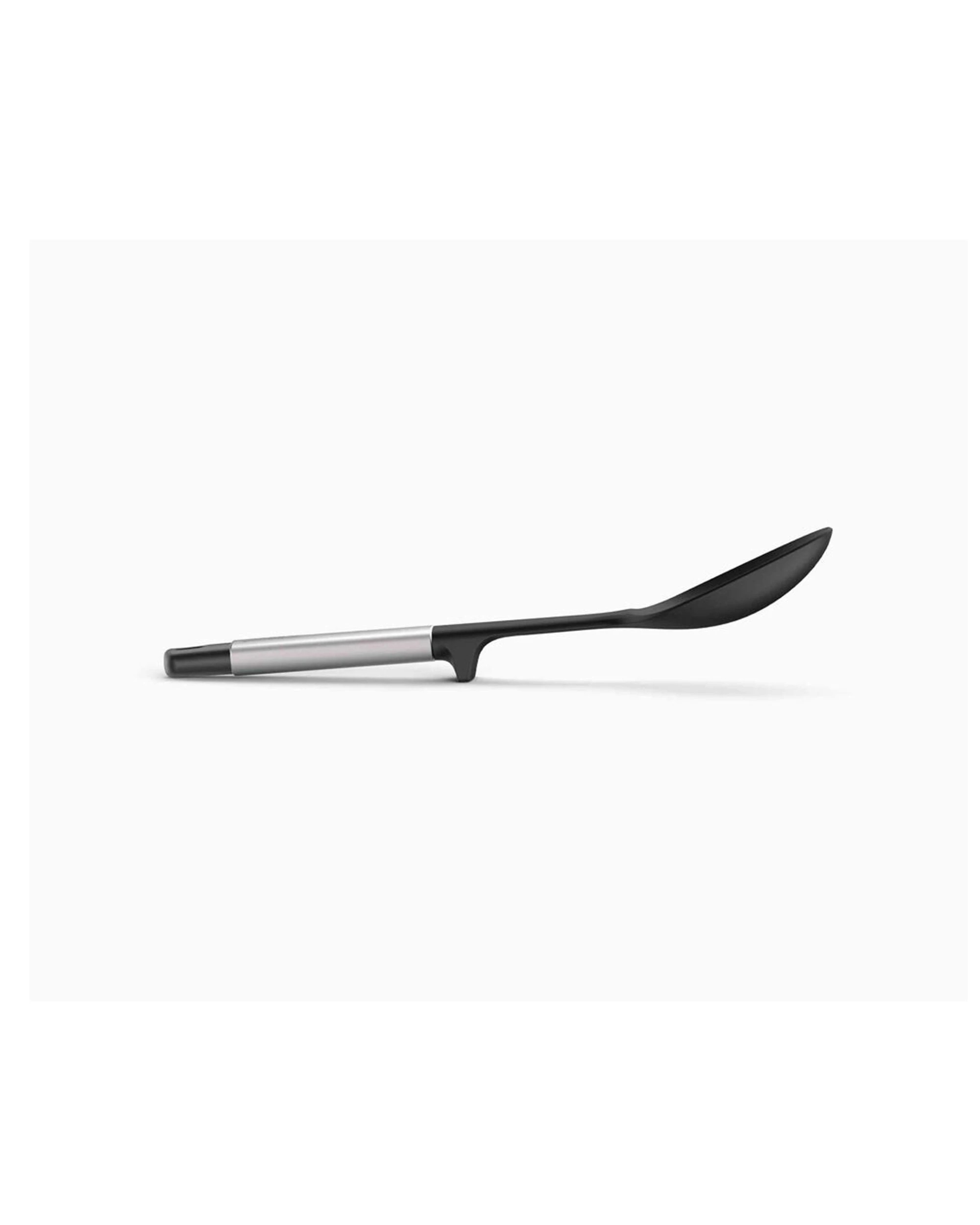4 Joseph Joseph Elevate Silicone Steel Solid Spoon 31cm 2PK Elevate Technology - Black, 4 of 7
