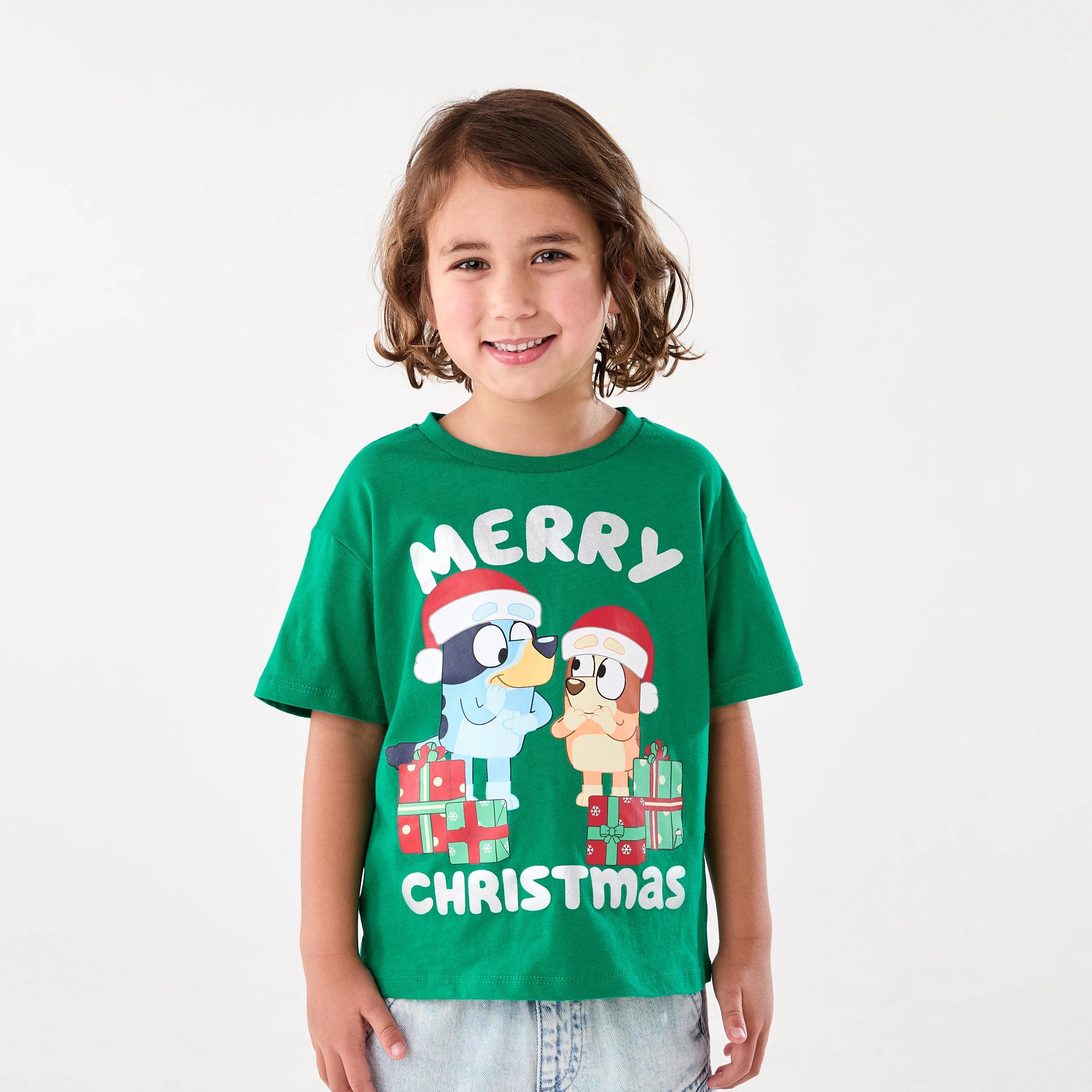 1 Bluey License Christmas T-shirt BLUEY XMAS, 1 of 6