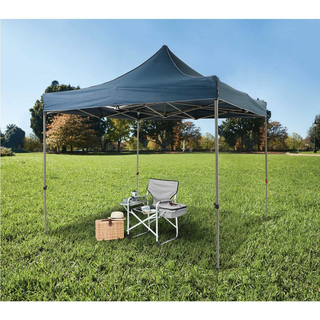 1 Gazebo 3m x 3m - Navy, 1 of 4