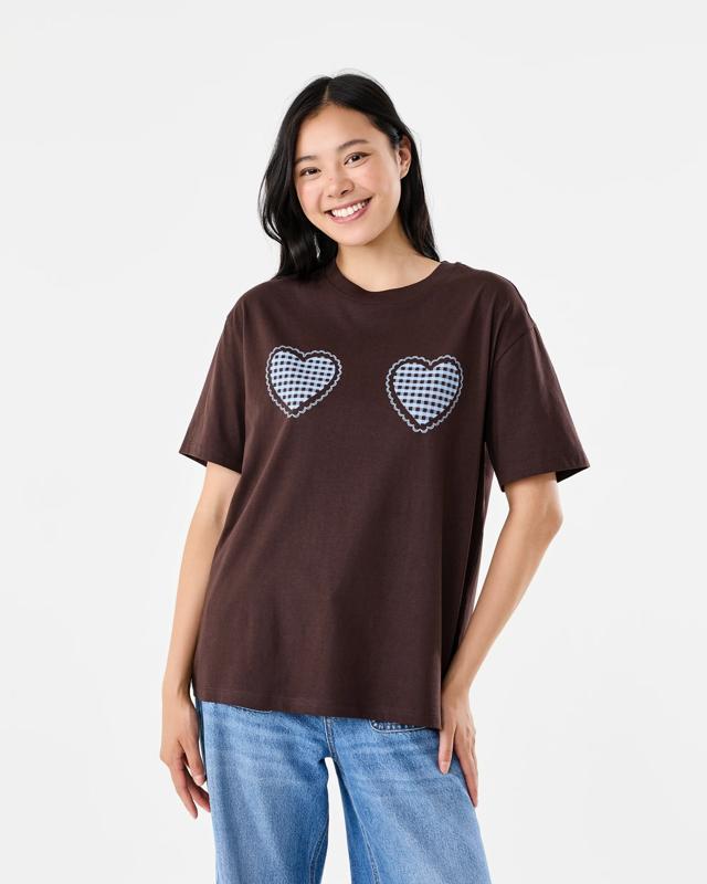 Short Sleeve Oversized Boyfriend T-s