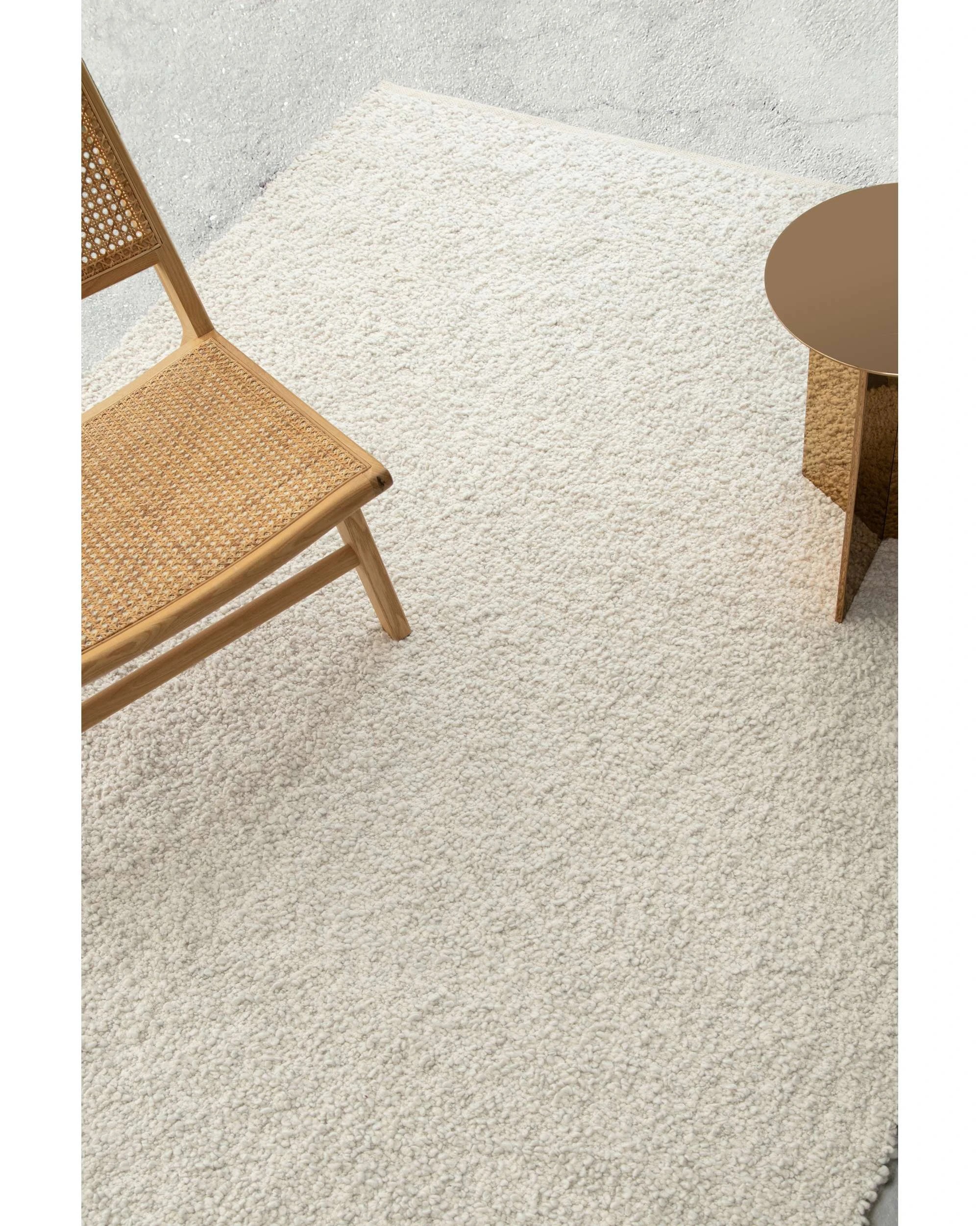 3 Loopsie Baltimore Hand Woven Rug-230cm x 160cm - White, 3 of 7