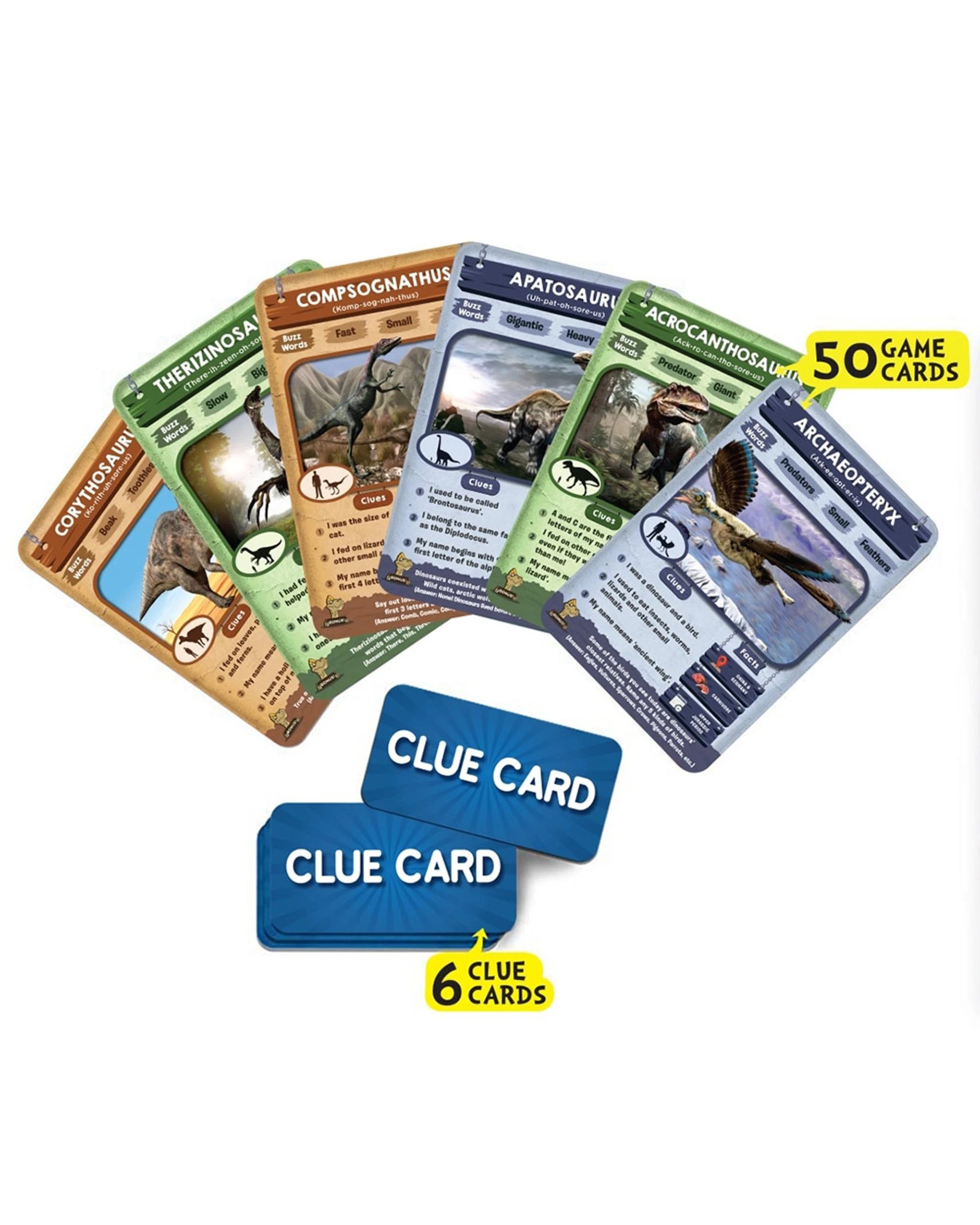 2 Skillmatics Guess in 10 Deadly Dinosaurs Card Game, 2 of 3