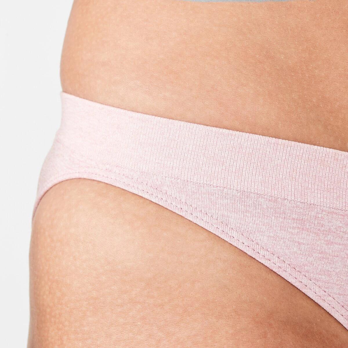 4 Ultra Smooth Seamfree Bikini Briefs SIERRA PINK MARLE, 4 of 4